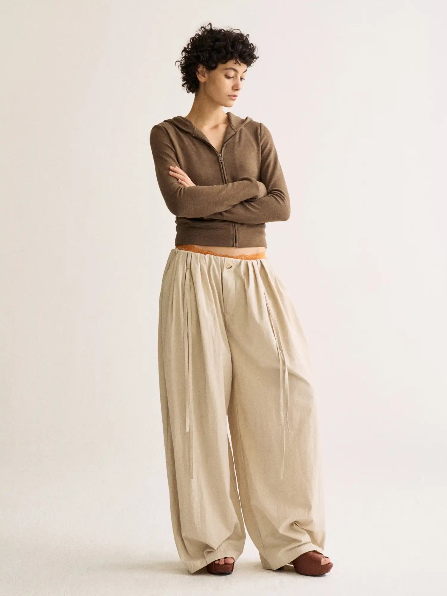 FirstFloor Floor Length Balloon Pants | Canton Collective