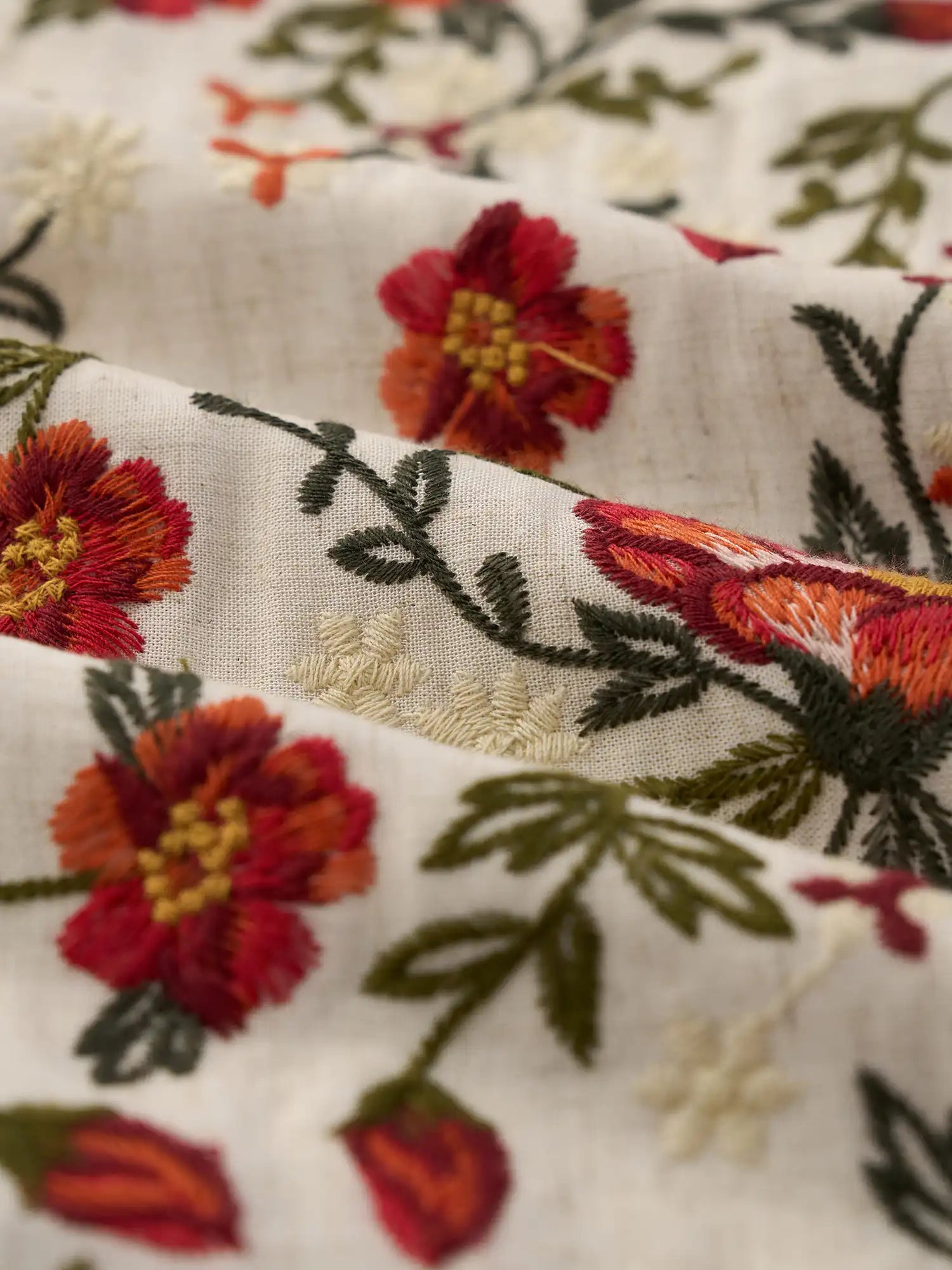MAMC Floral Embroidered Flyaway Ruffle Babydoll Top | Canton Collective