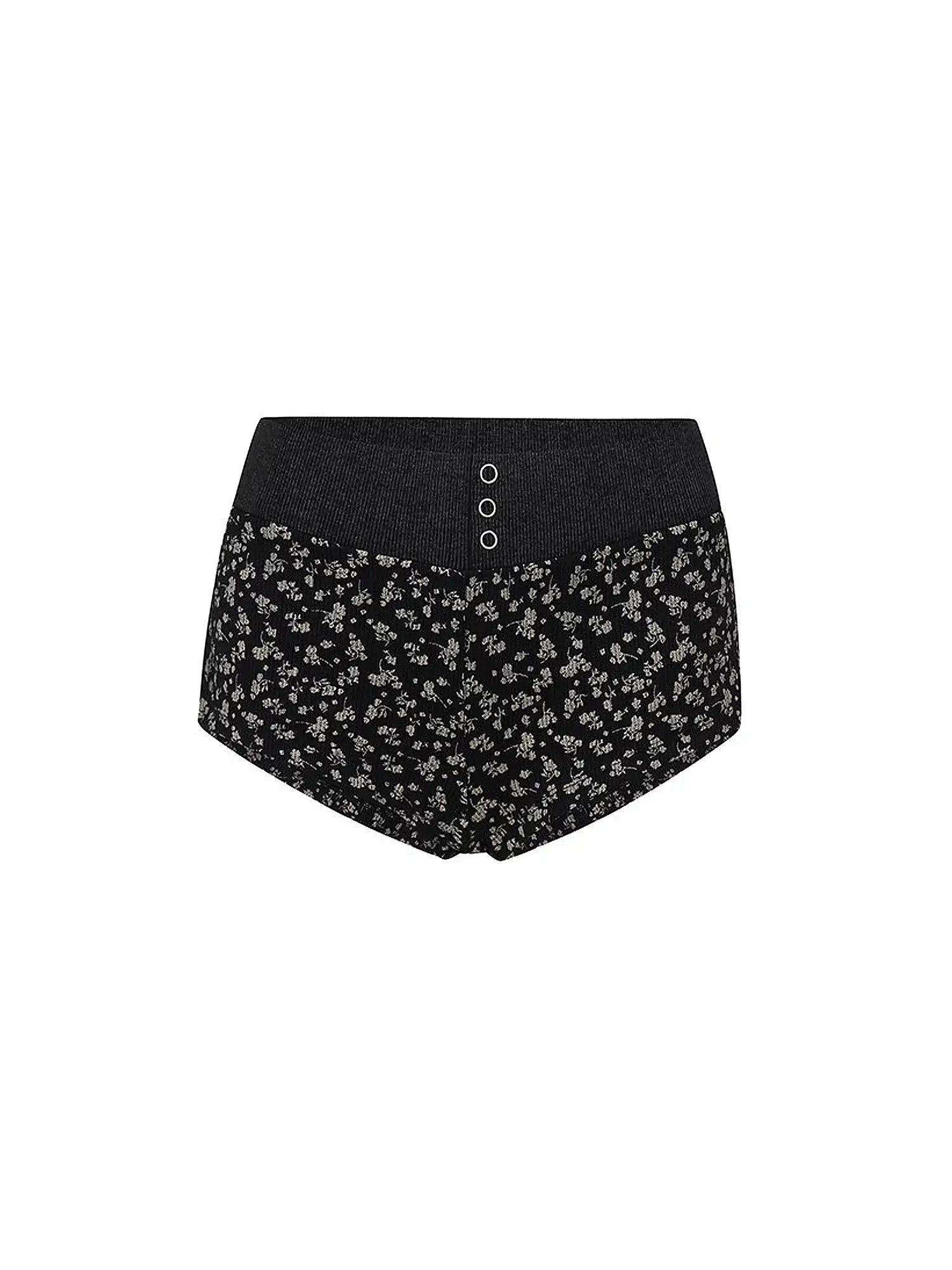 Deleteex Floral Knit Micro Shorts | Canton Collective