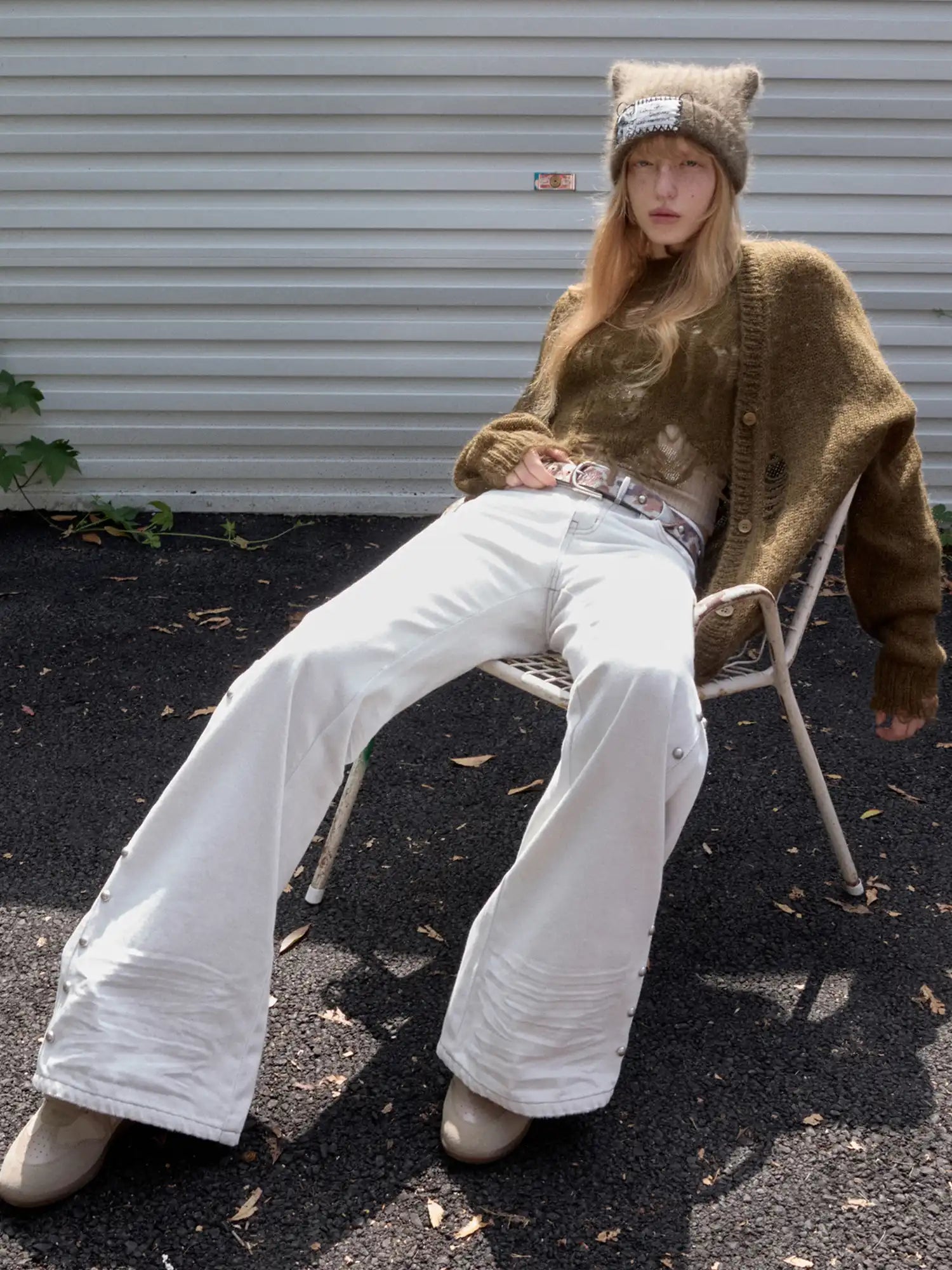 1Jinn Studio Fluffy Cat Ear Beanie | Canton Collective