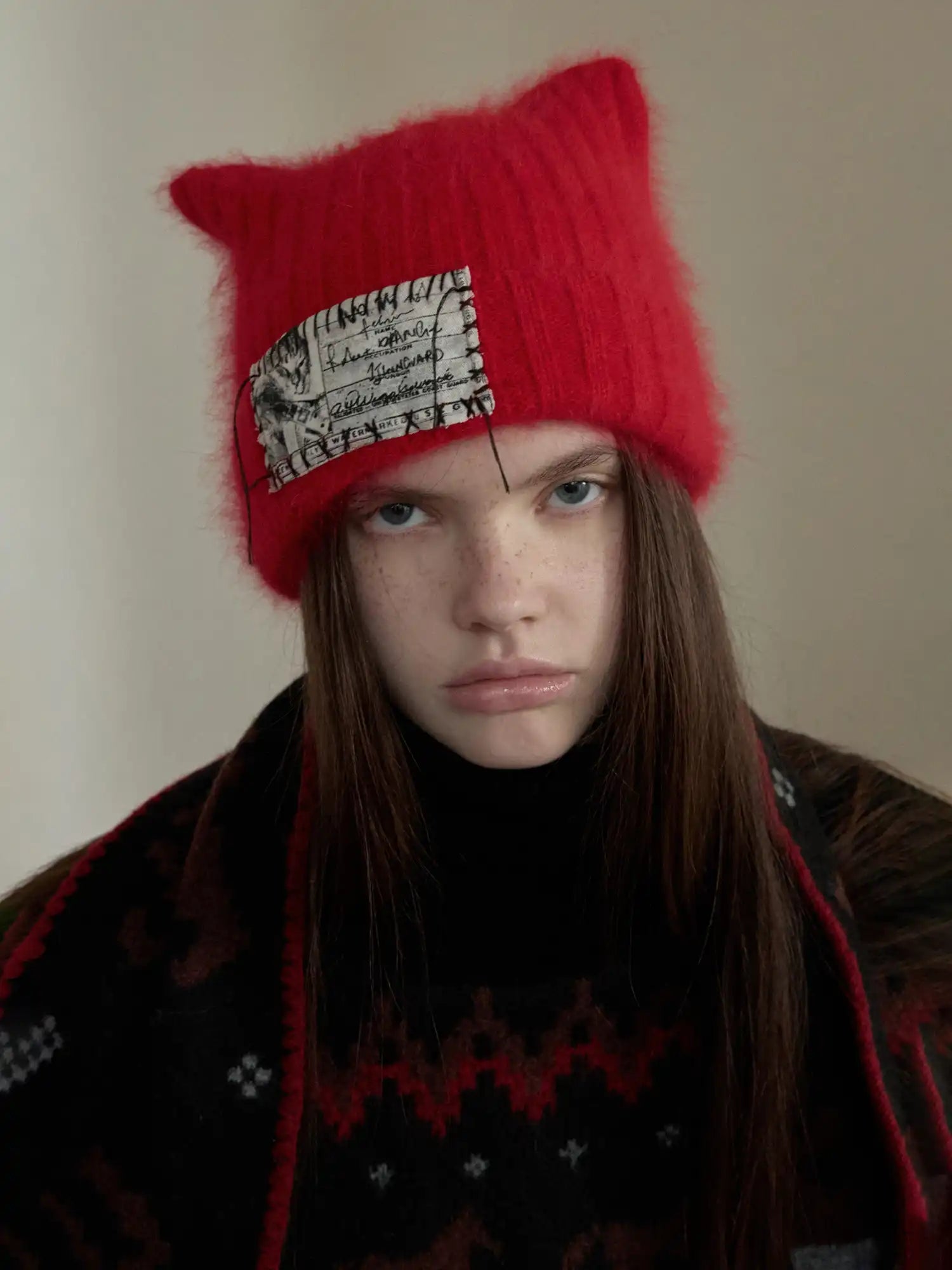 1Jinn Studio Fluffy Cat Ear Beanie | Canton Collective