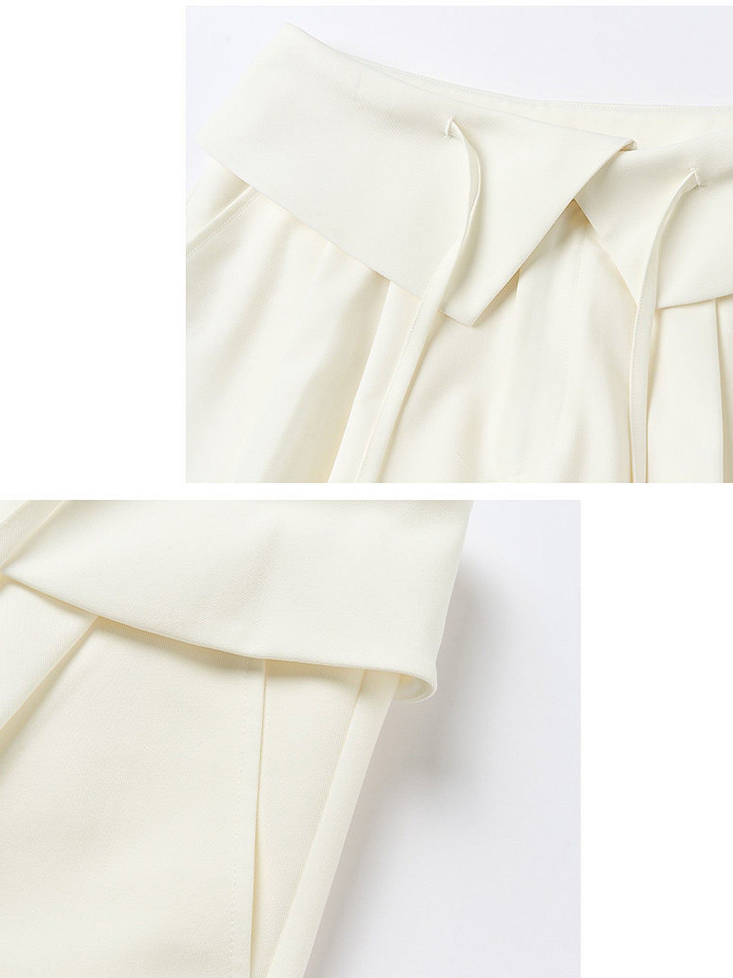 Outtheblue Fold Over Wide-Leg Barrel Trousers | Canton Collective