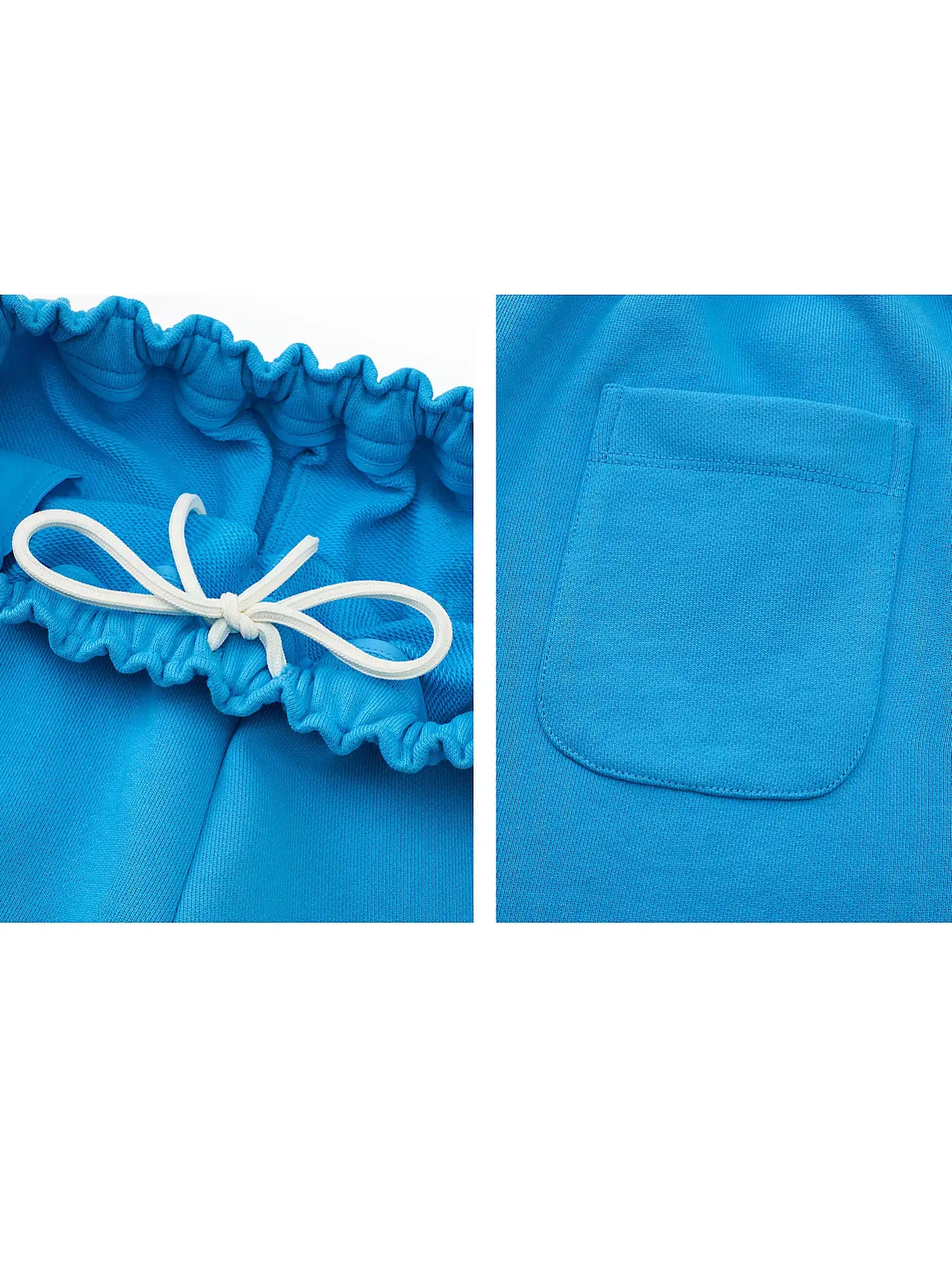 Ayo Foldover Waist French Terry Bermuda Shorts | Canton Collective