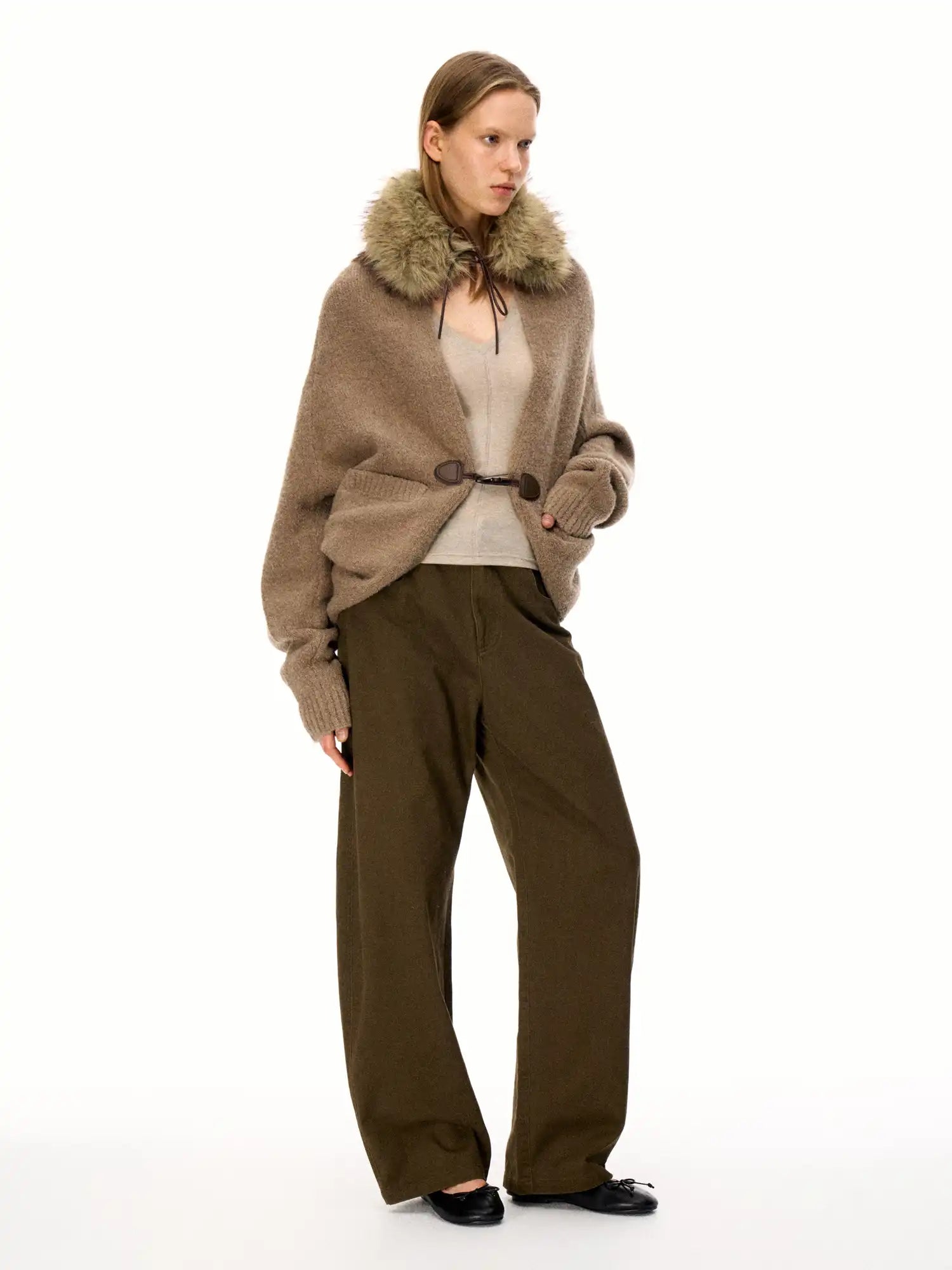 FirstFloor French Style Cotton Baggy Cargo Pants | Canton Collective