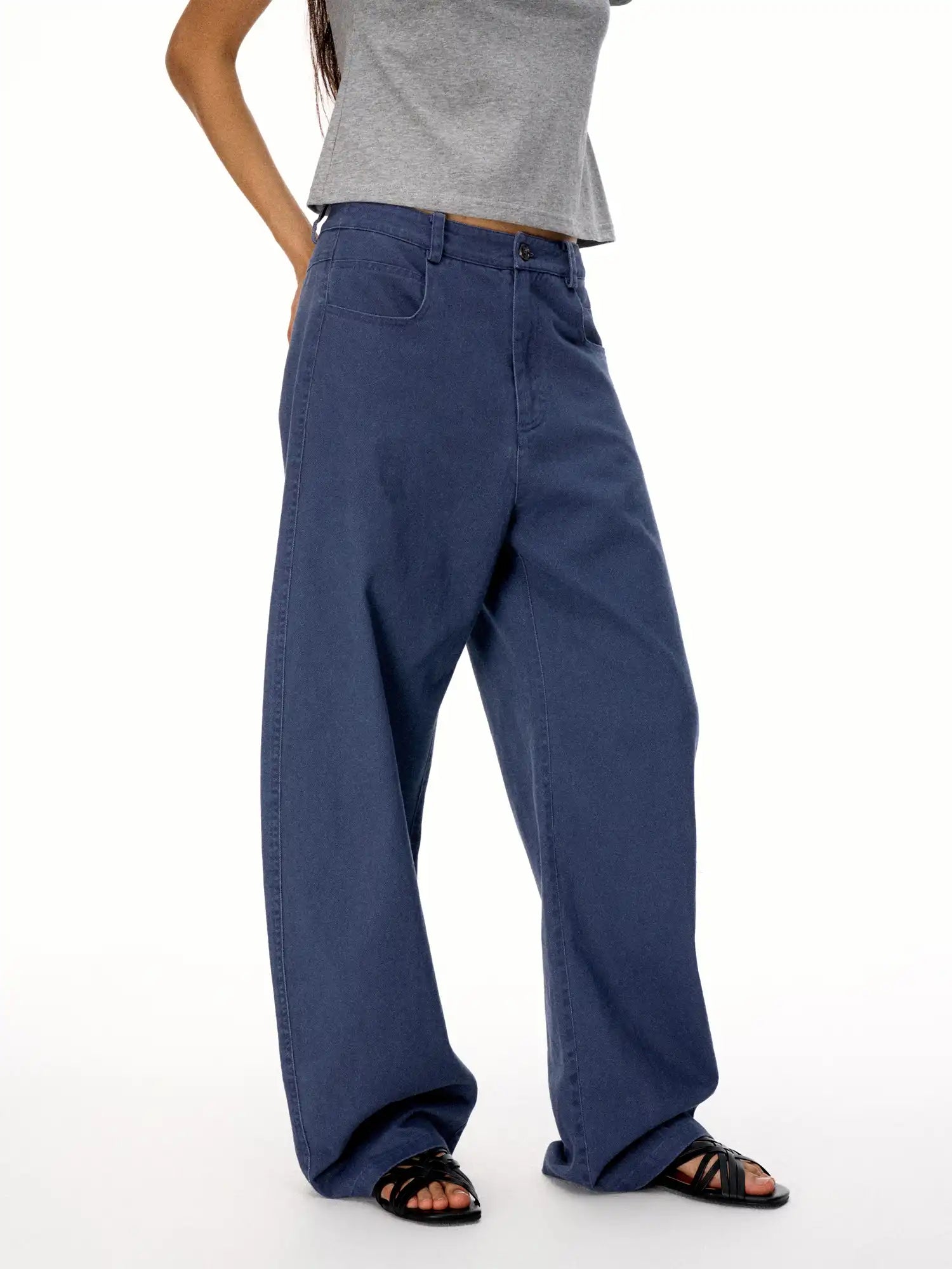 FirstFloor French Style Cotton Baggy Cargo Pants | Canton Collective