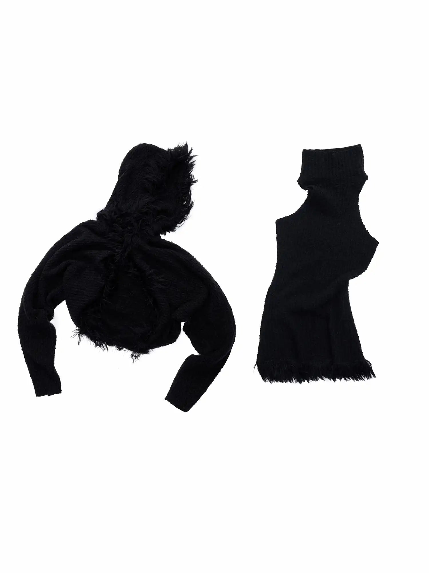 1Jinn Studio Fringe Knit Vest & Cardigan Vest Set | Canton Collective