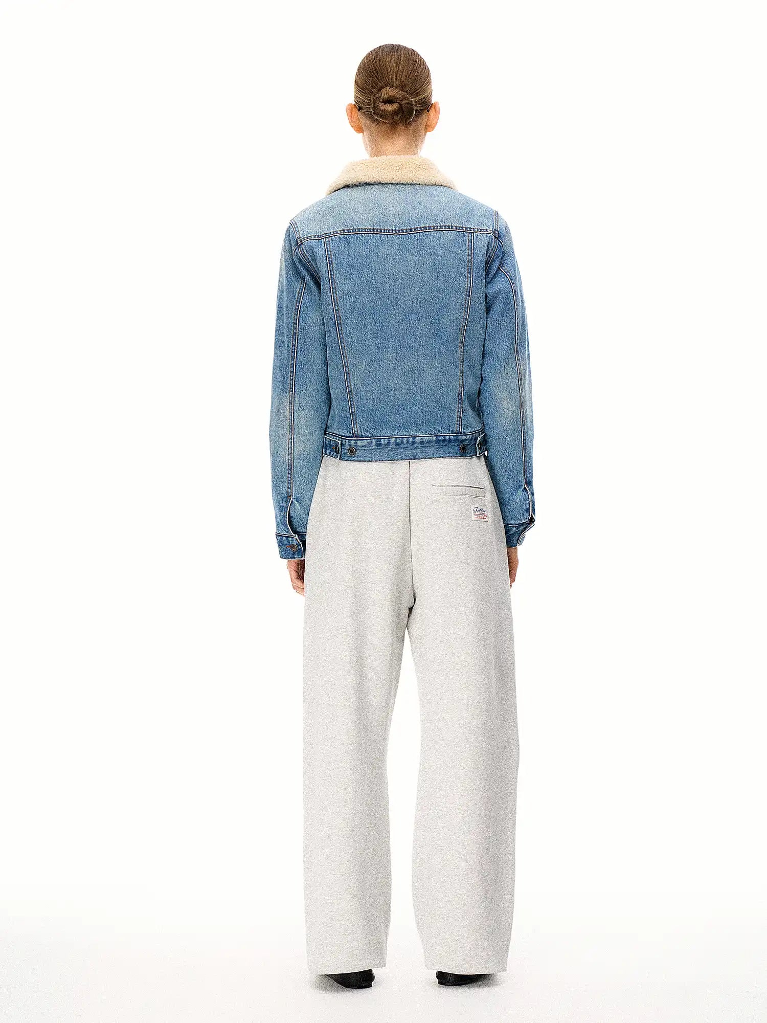 FirstFloor Fur Collar Classic Denim Jacket | Canton Collective