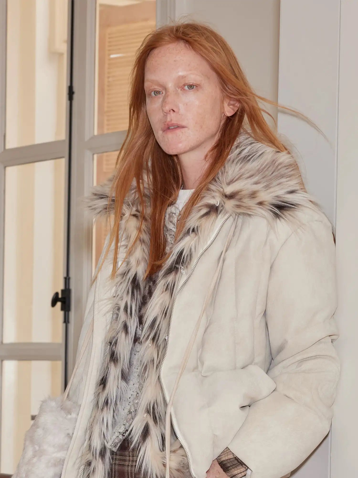2th Desire Fur Collar Quilted Down Jacket | Canton Collective