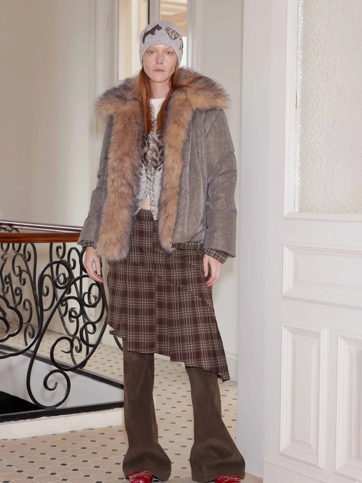 2th Desire Fur Collar Quilted Down Jacket | Canton Collective