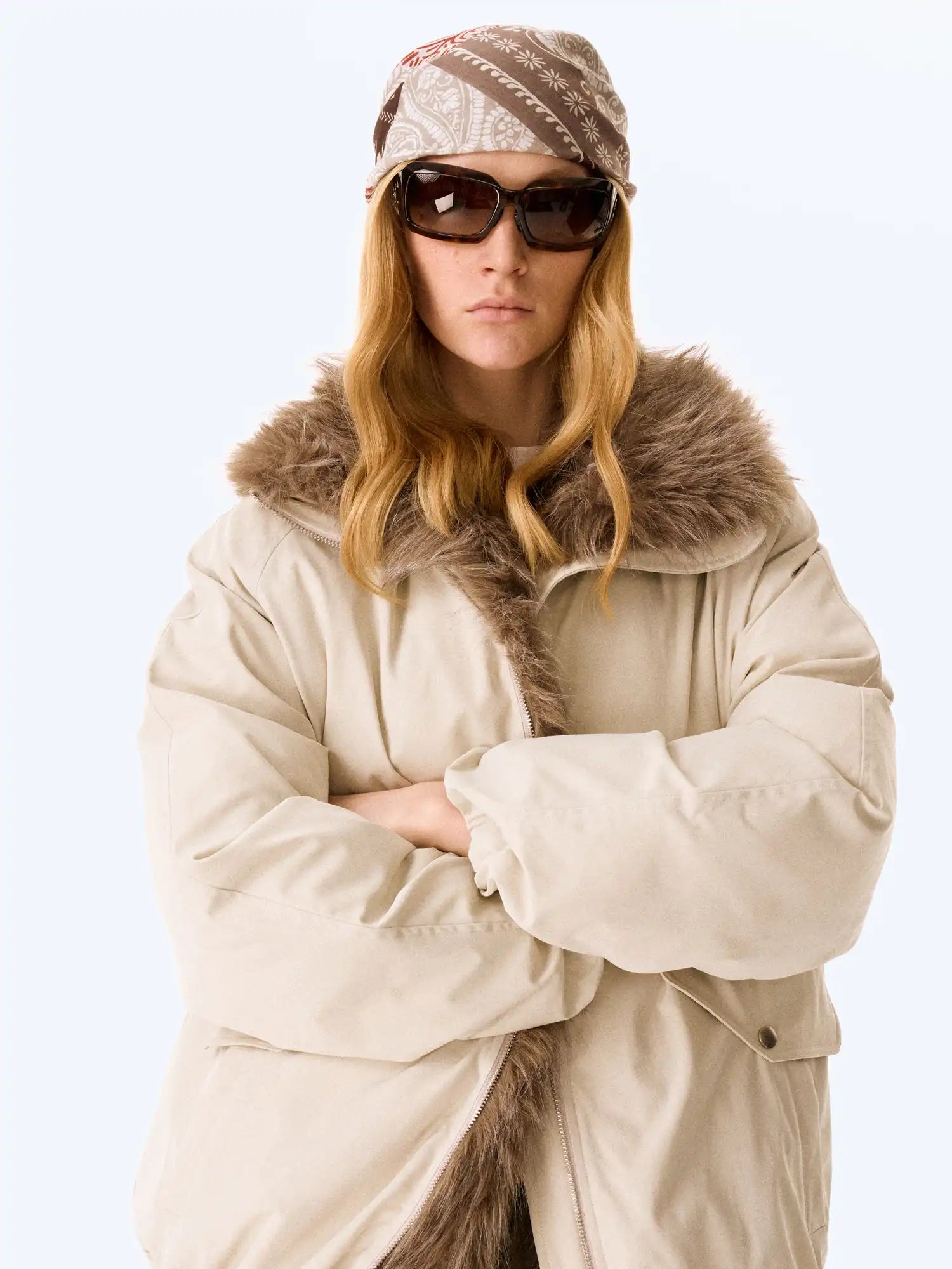FIRST FLOOR Fur Parka Coat | Canton Collective