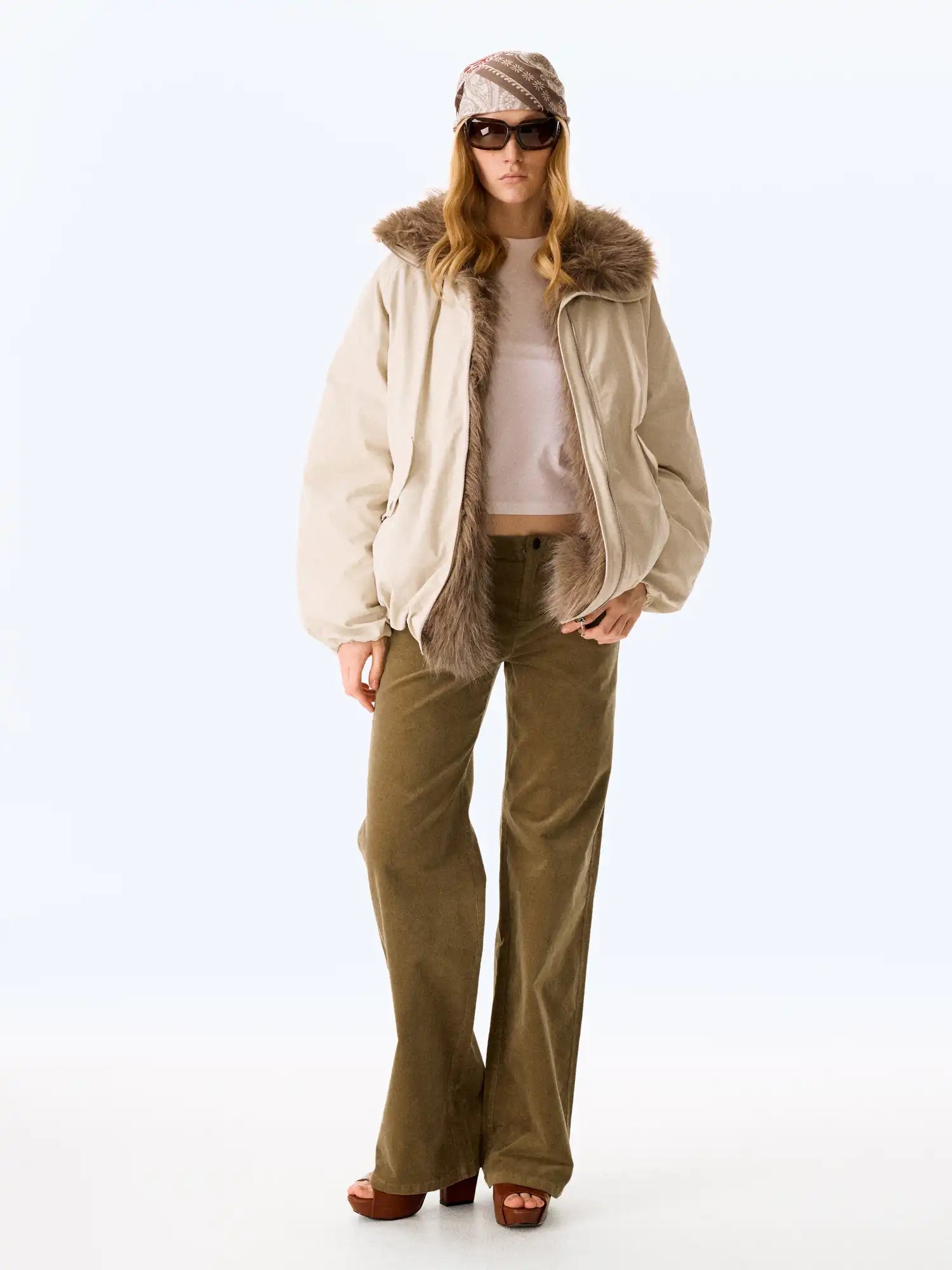 FIRST FLOOR Fur Parka Coat | Canton Collective