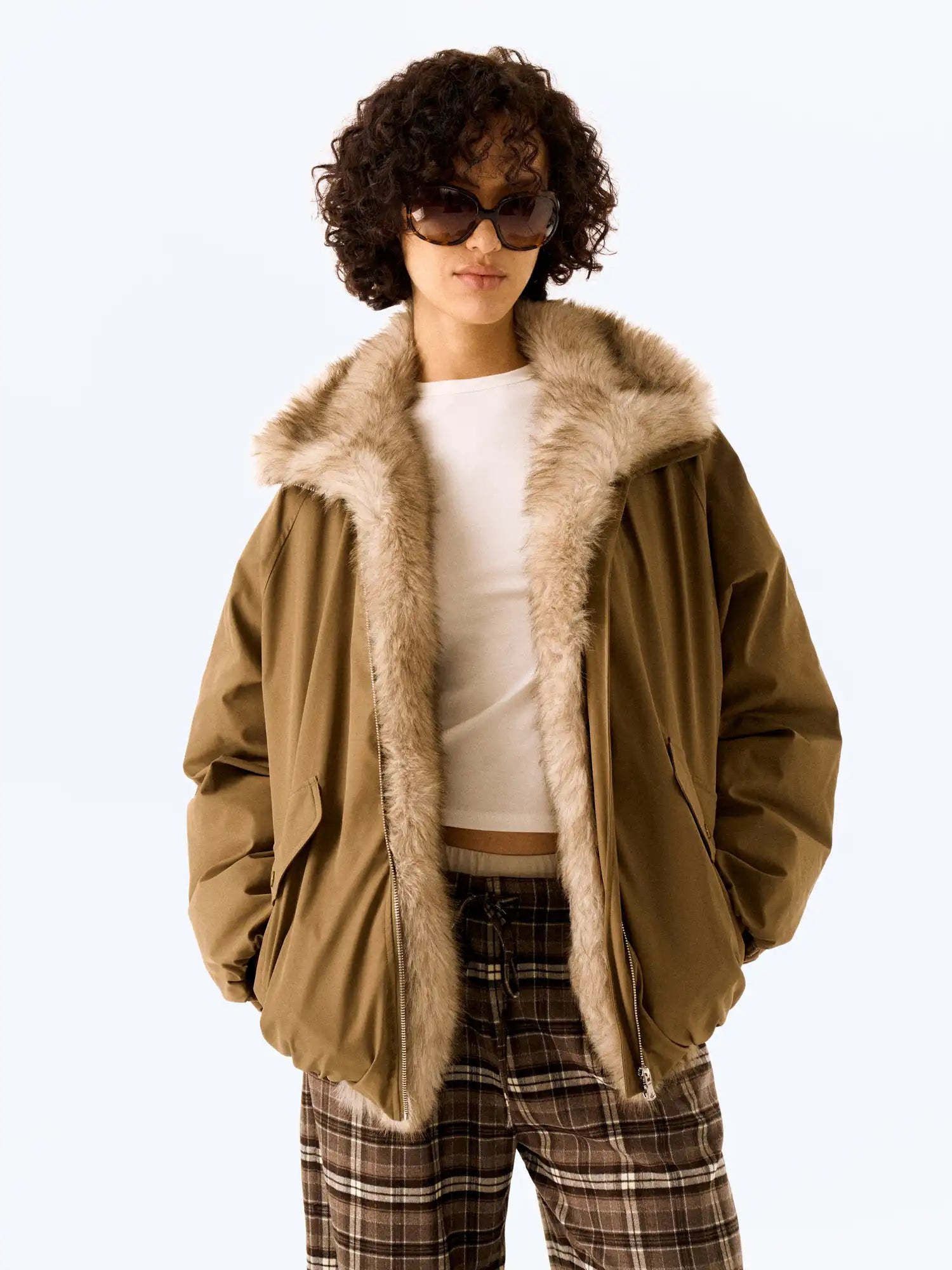 FIRST FLOOR Fur Parka Coat | Canton Collective