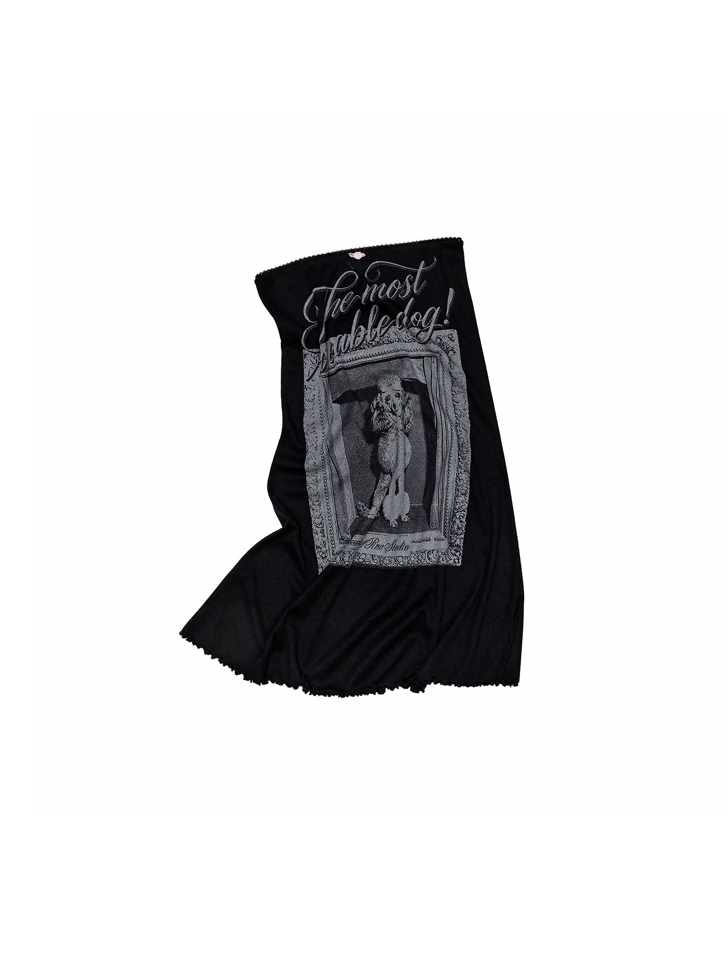 1Jinn Studio Gothic Dog Frame Lace Trim Midi Skirt | Canton Collective
