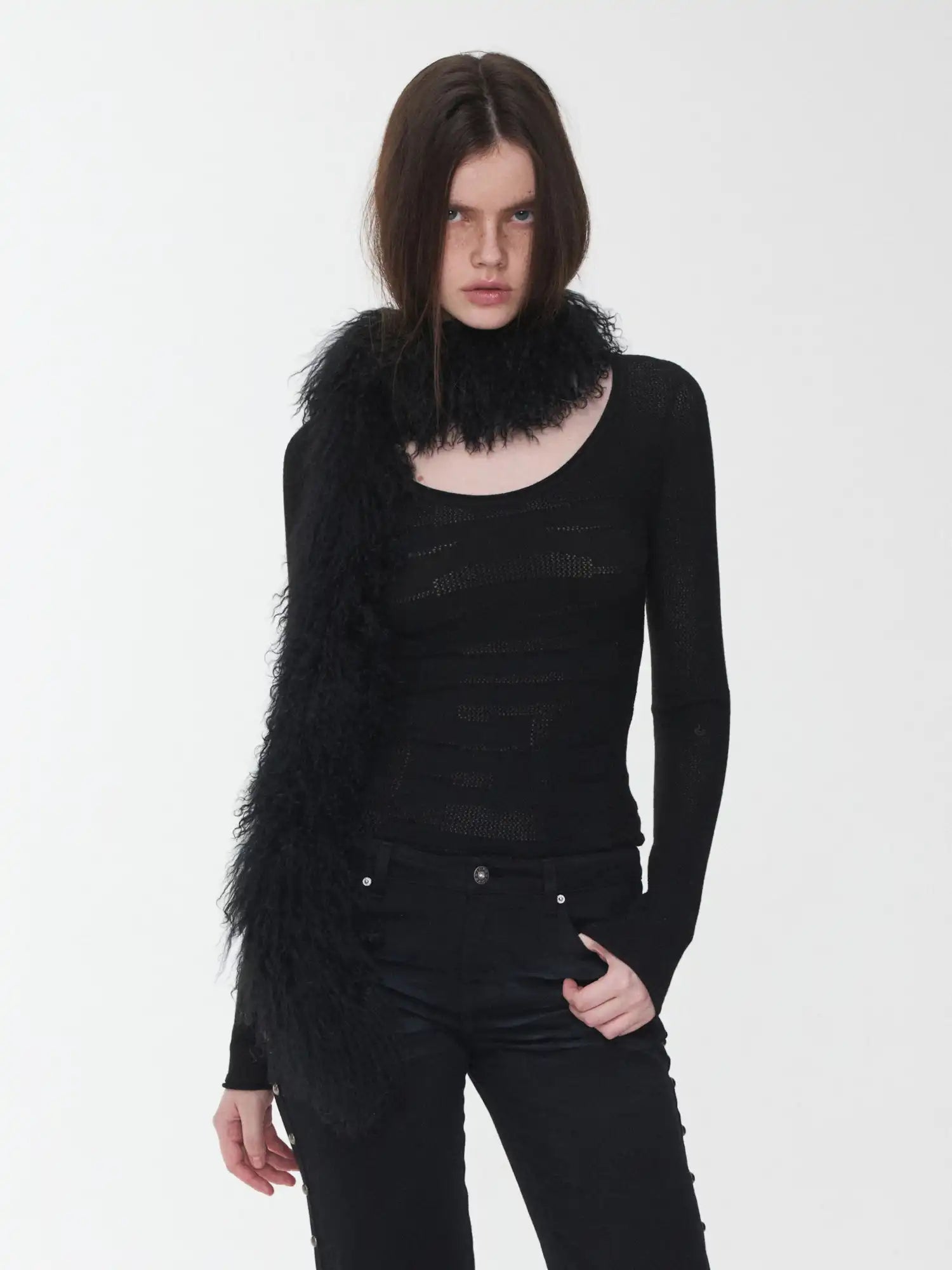 1Jinn Studio Gradient Color Large Scarf | Canton Collective