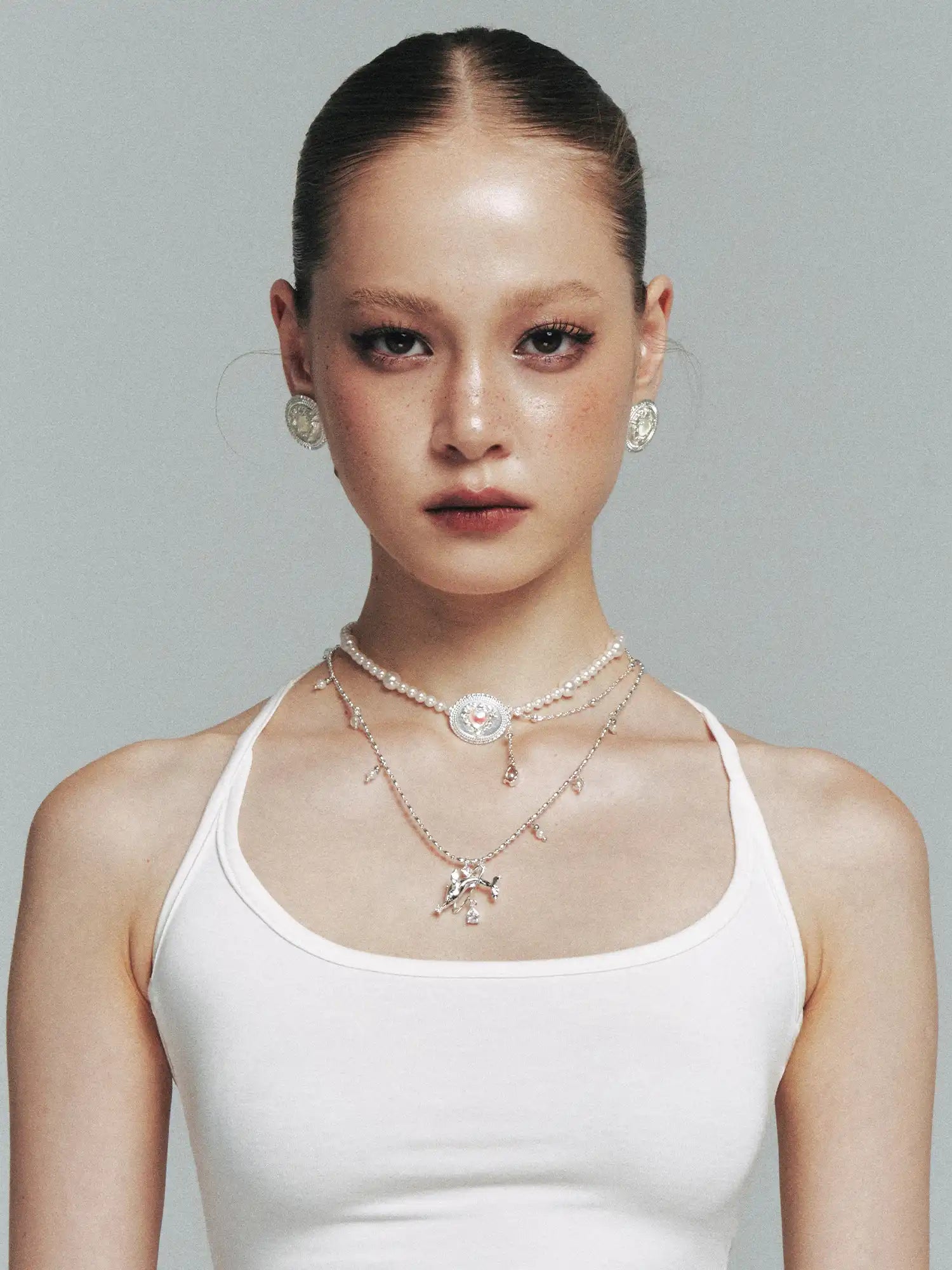 1Jinn M2M Heart Opal Pearl Necklace | Canton Collective