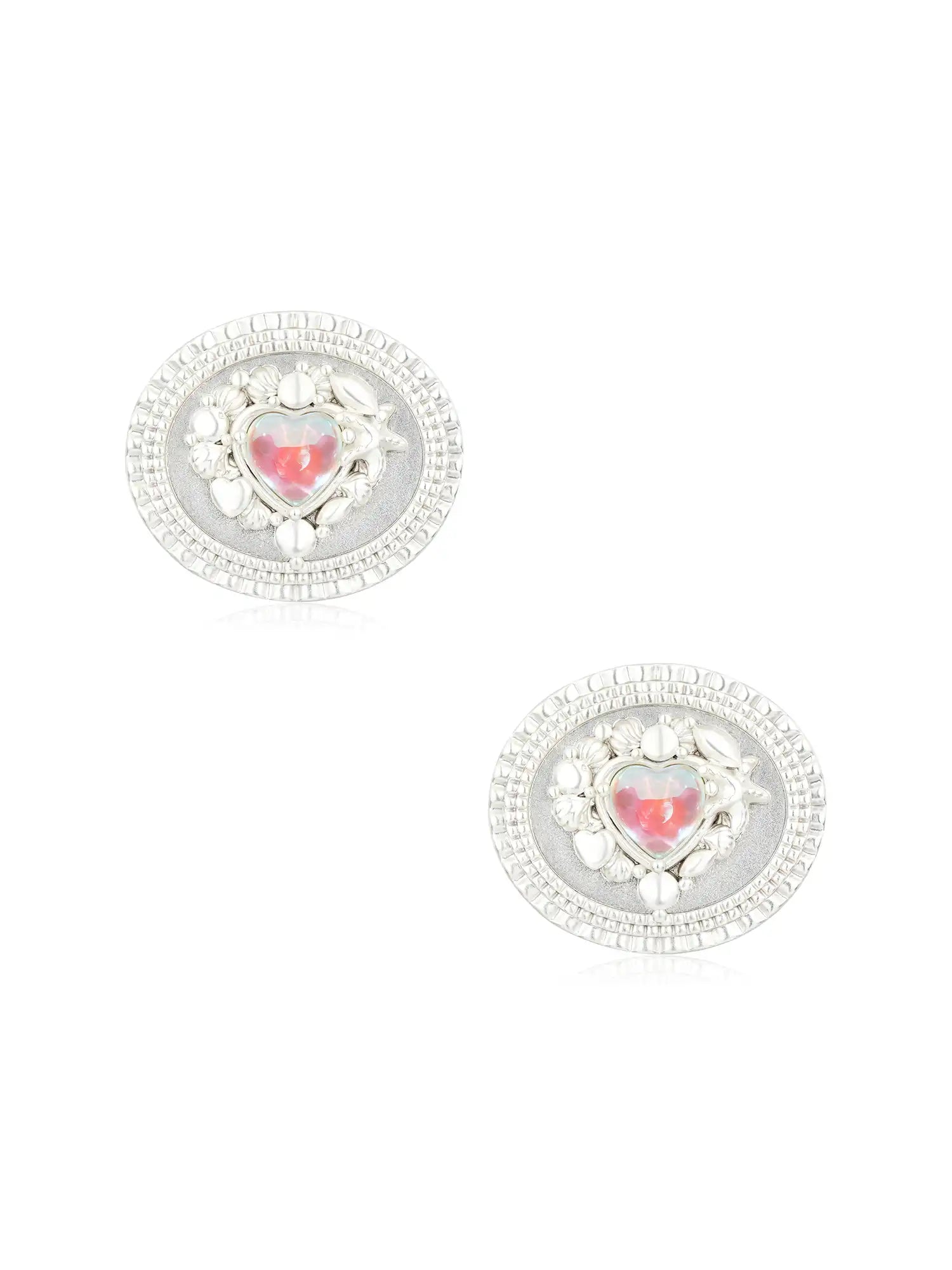 1Jinn M2M Heart Opal Stud | Canton Collective