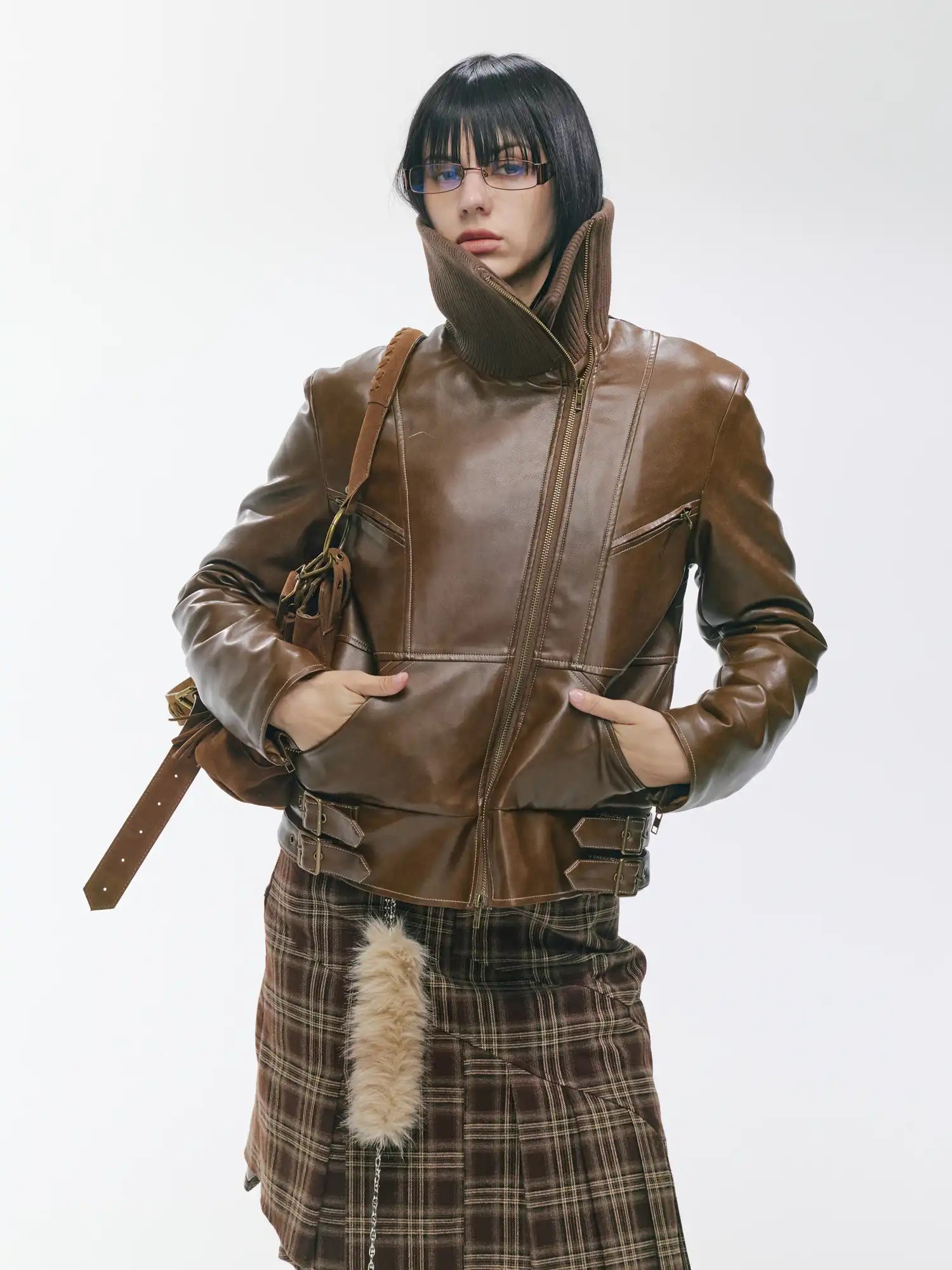 2th Desire Heavy-Duty Punk Quilted Leather Jacket | Canton Collective