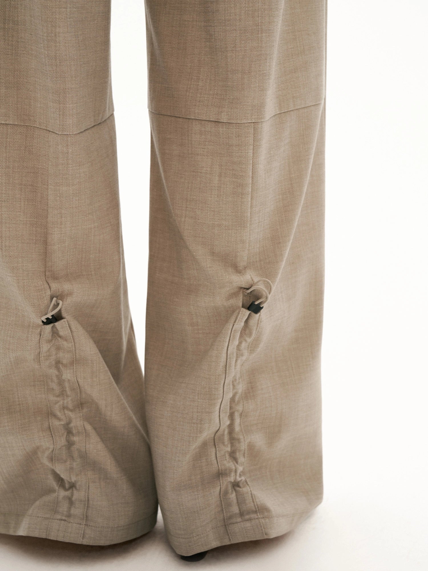 MAMC High Rise Button Fly Wide Leg Trouser | Canton Collective
