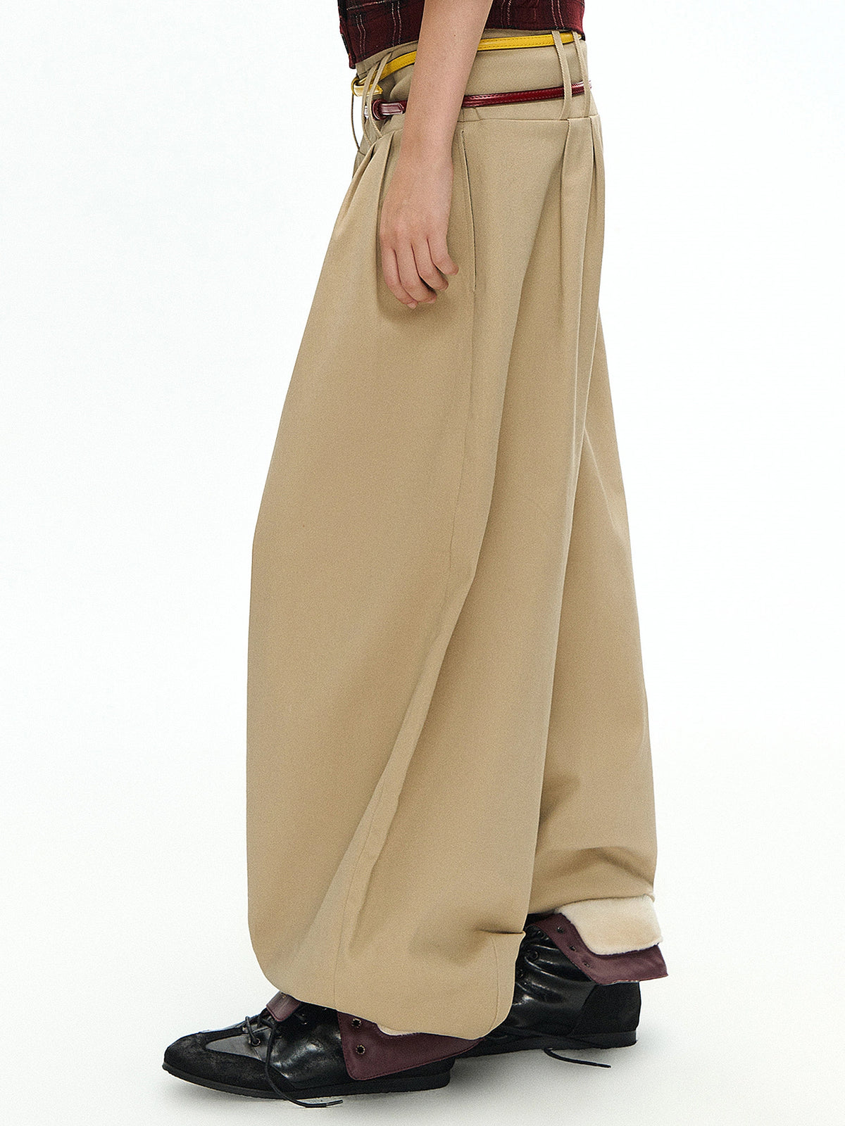 Deleteex High Rise Fold Over Balloon Jeans | Canton Collective