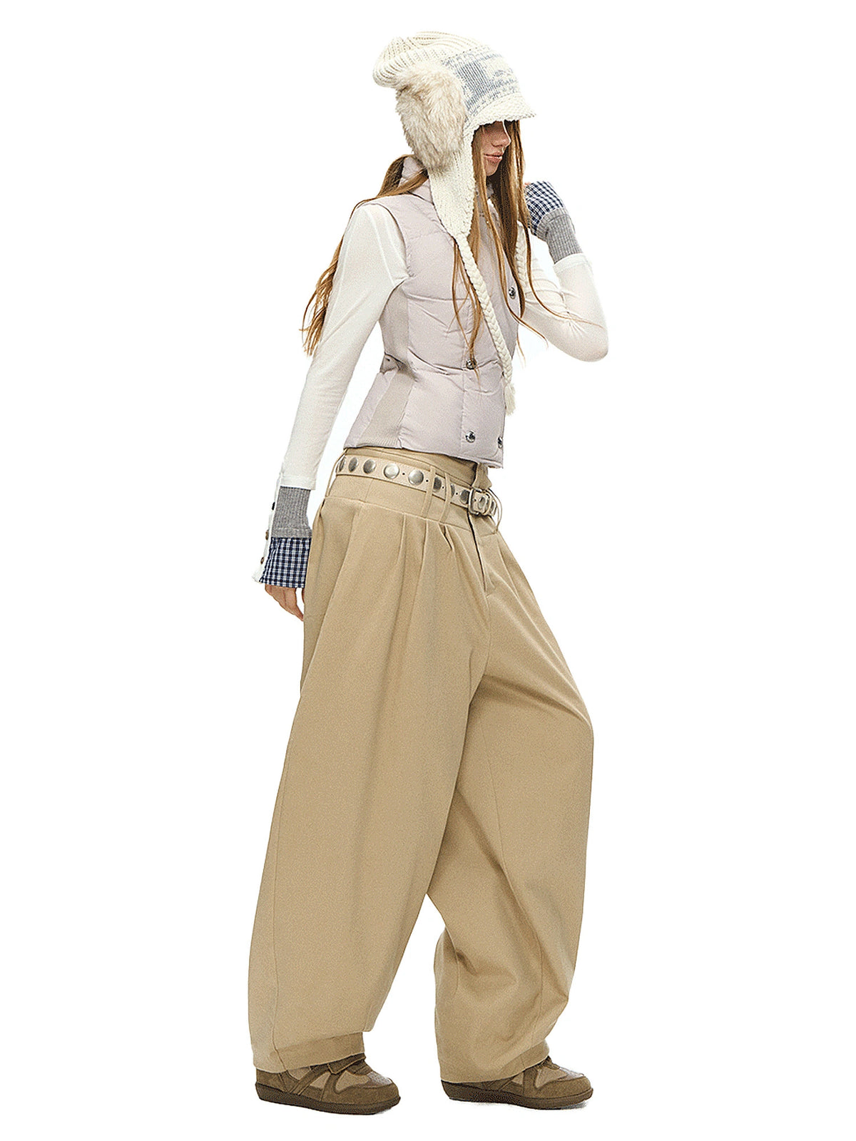 Deleteex High Rise Fold Over Balloon Jeans | Canton Collective