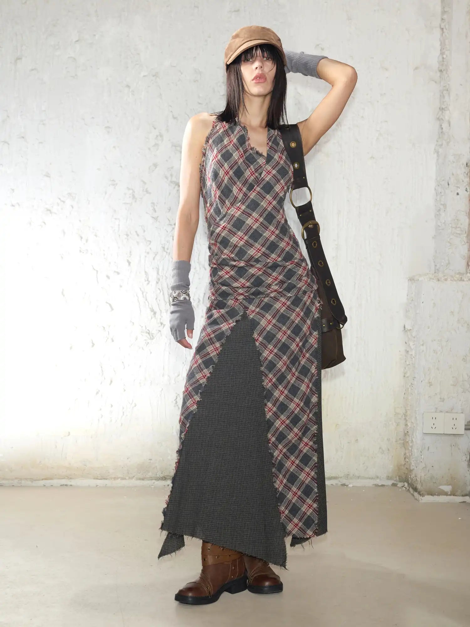 2th Desire Hobo Wool Halterneck Dress | Canton Collective