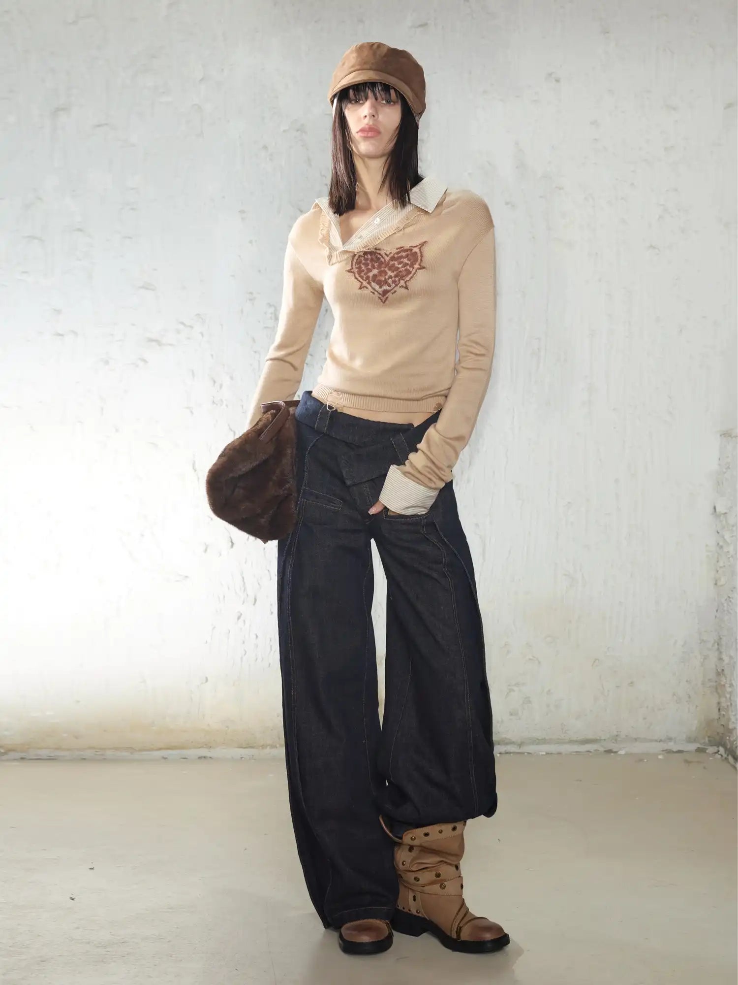 2th Desire Irregular Waistband Pants | Canton Collective