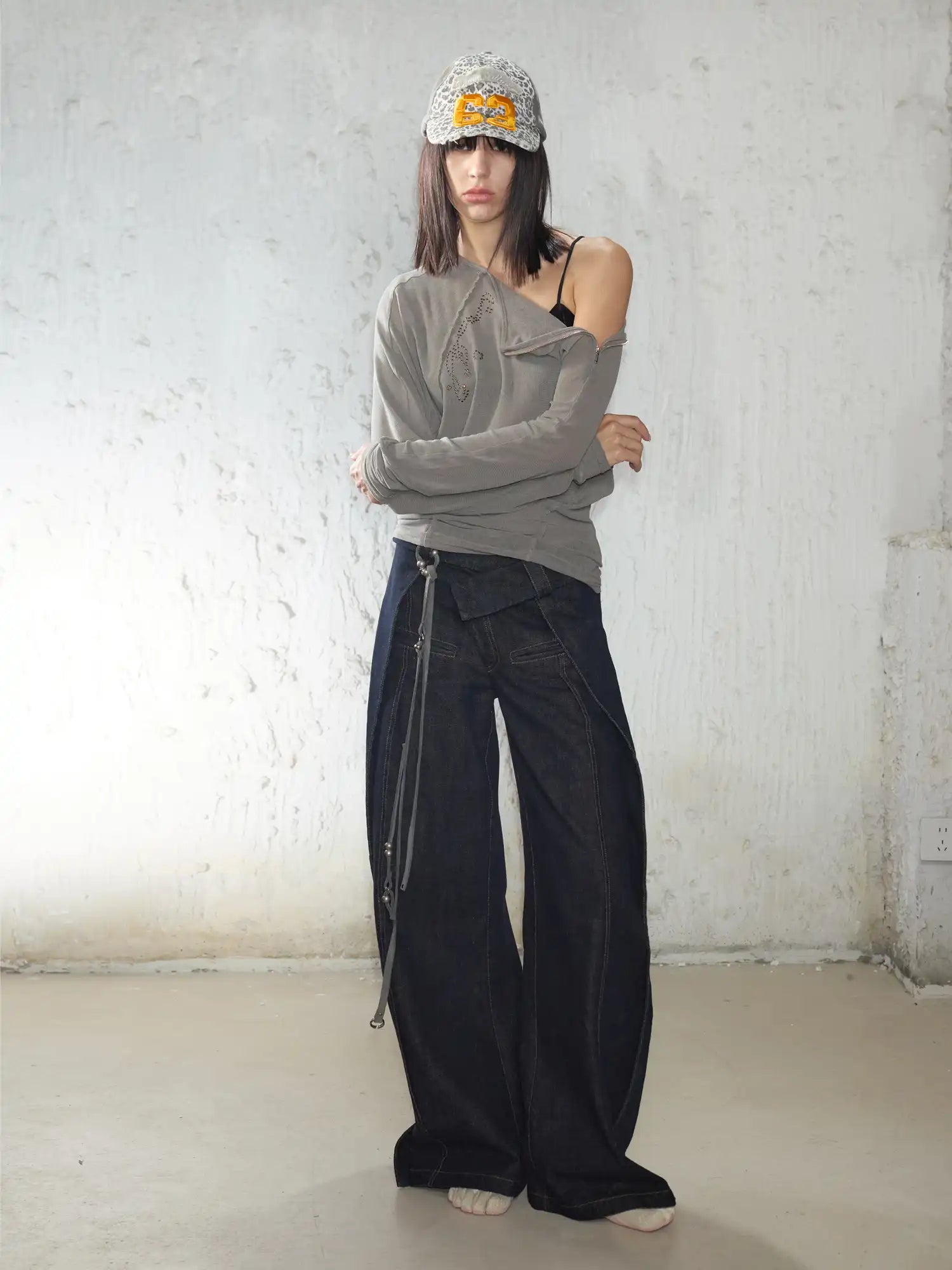 2th Desire Irregular Waistband Pants | Canton Collective
