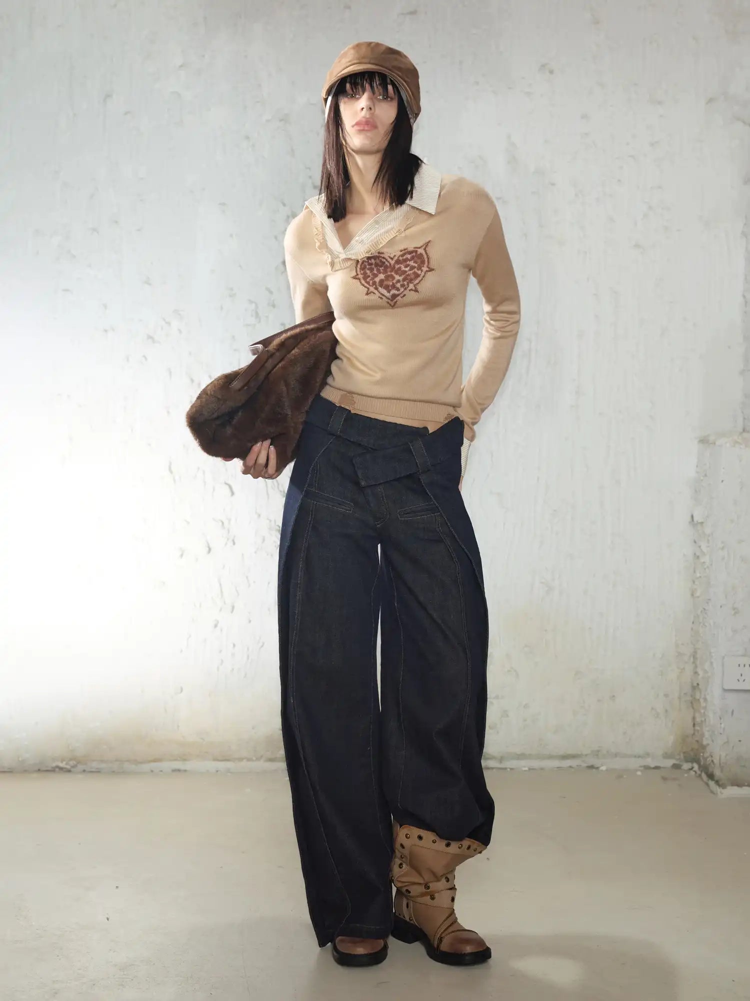 2th Desire Irregular Waistband Pants | Canton Collective