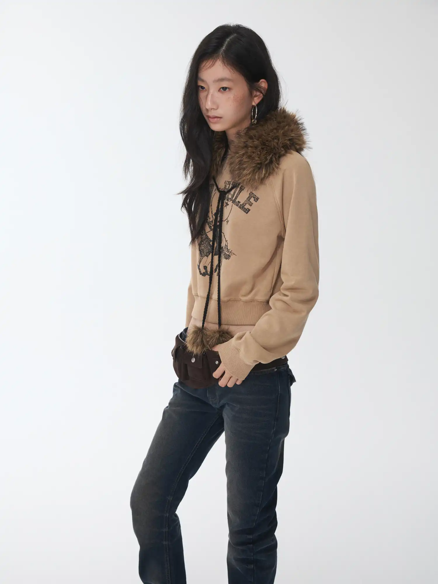 1Jinn Studio Knight Cat Ripped Sweatshirt | Canton Collective