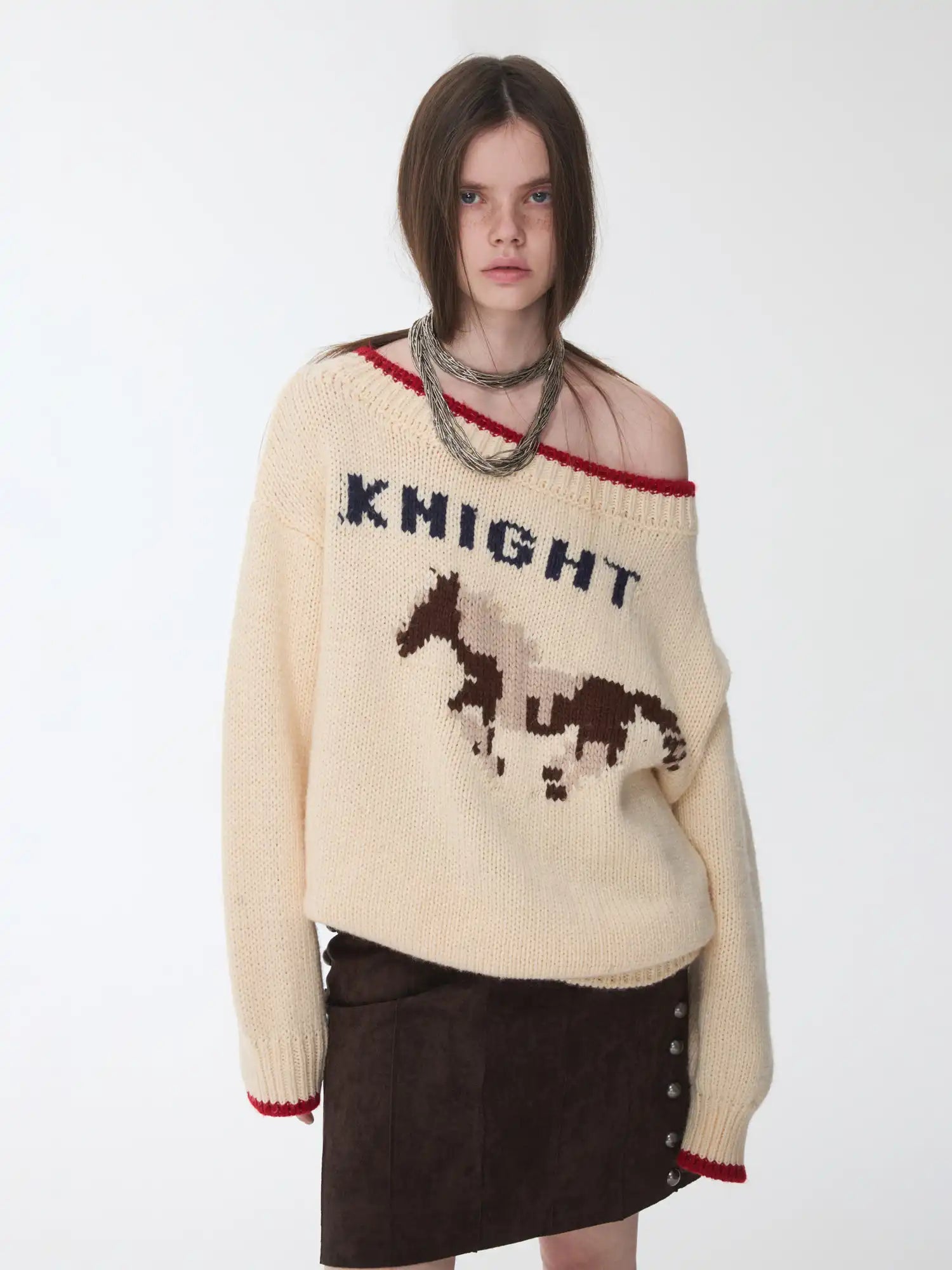 1Jinn Studio Knight Off-Shoulder Sweater | Canton Collective