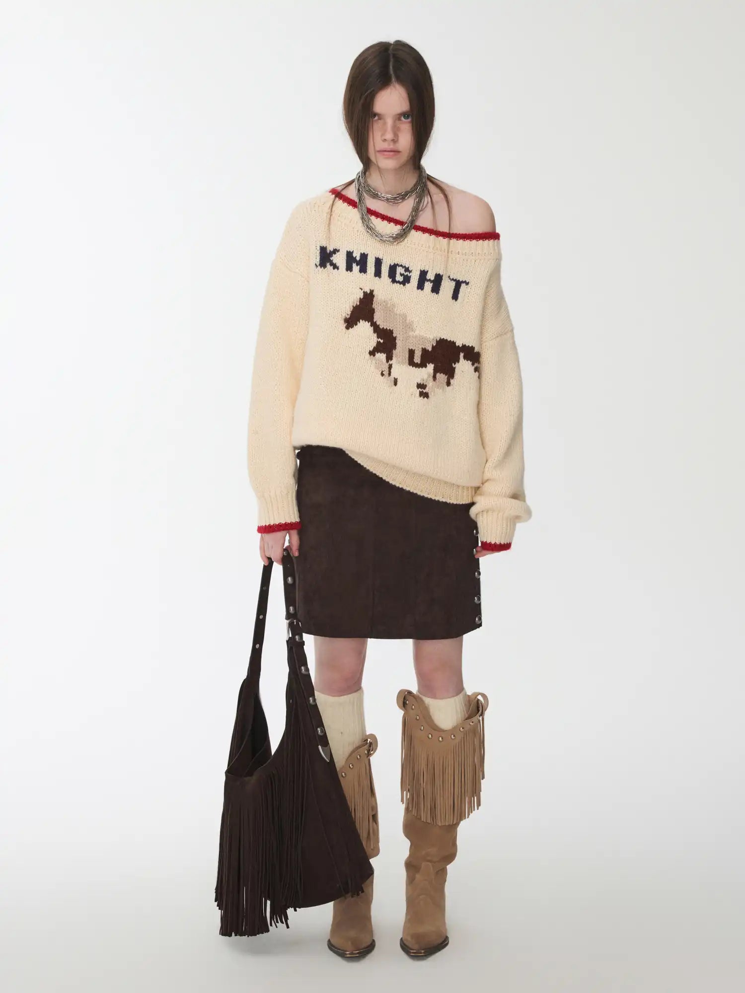 1Jinn Studio Knight Off-Shoulder Sweater | Canton Collective