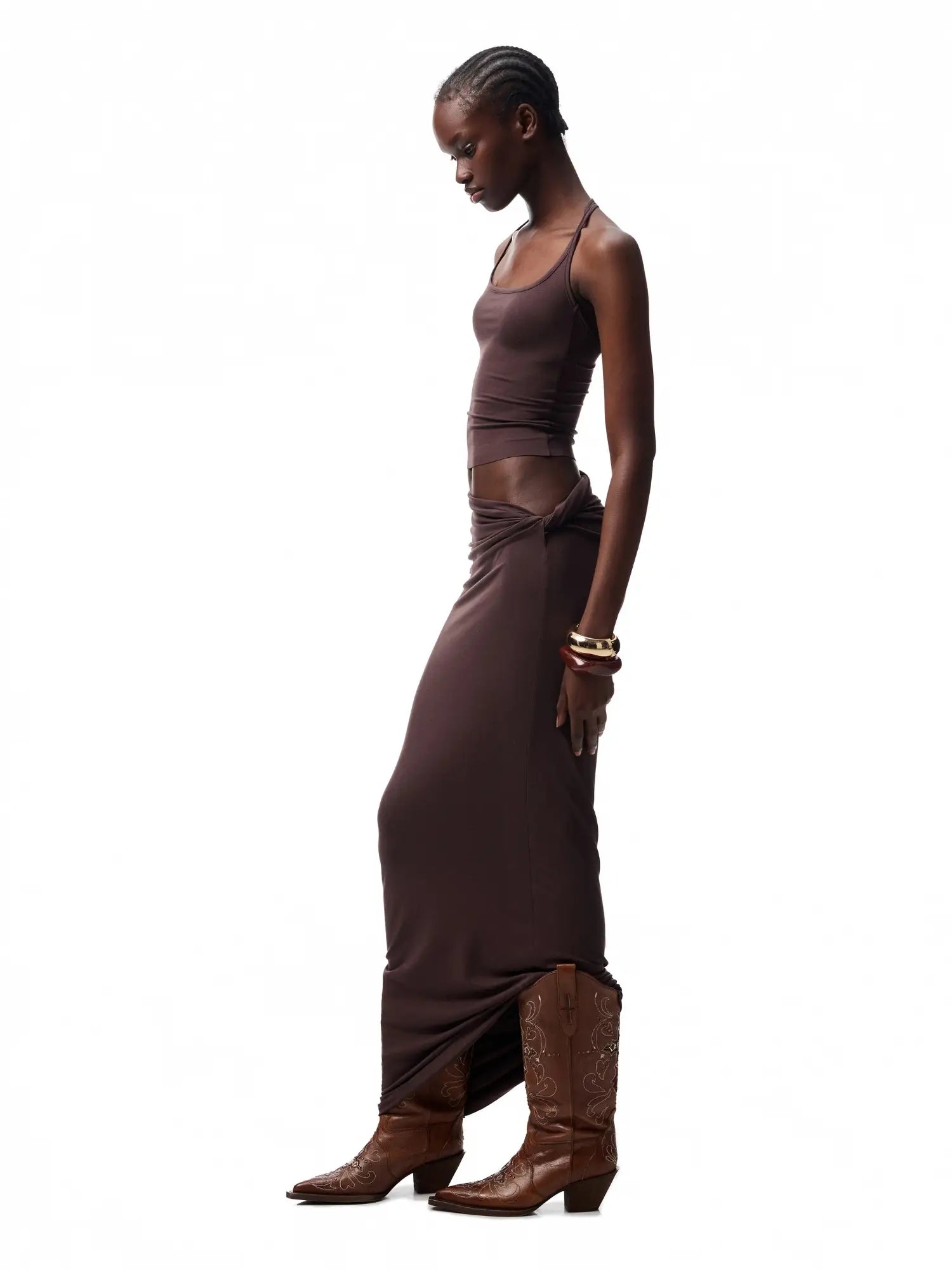 1Jinn Studio Knot-Back Sculpt Tank | Canton Collective