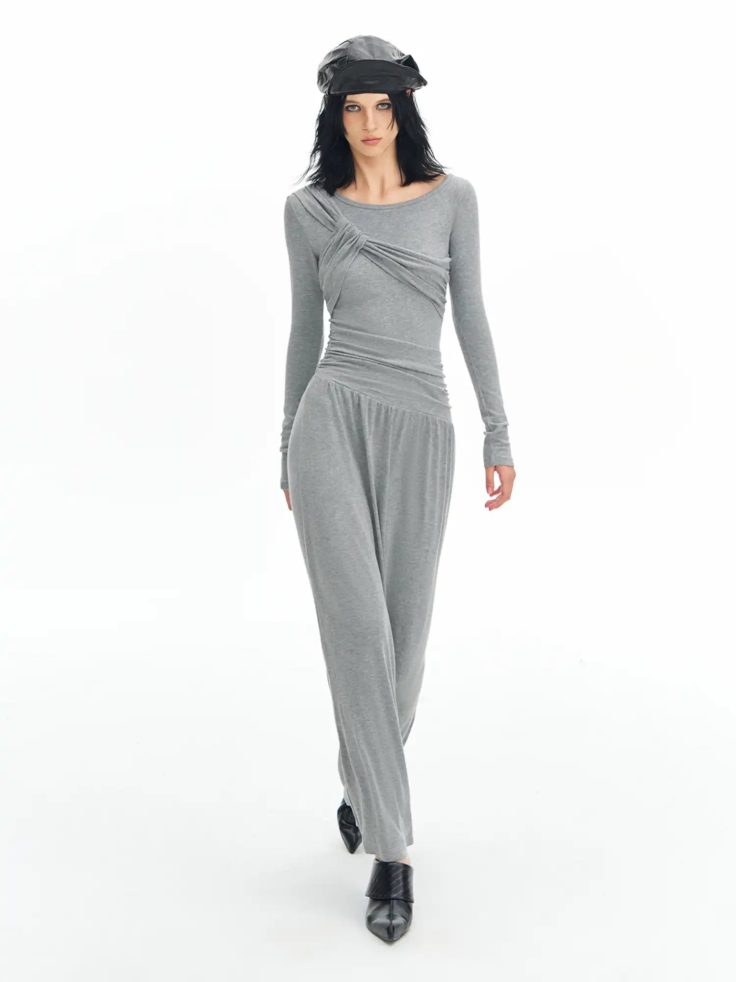 Deleteex Knot-Detail Dress | Canton Collective