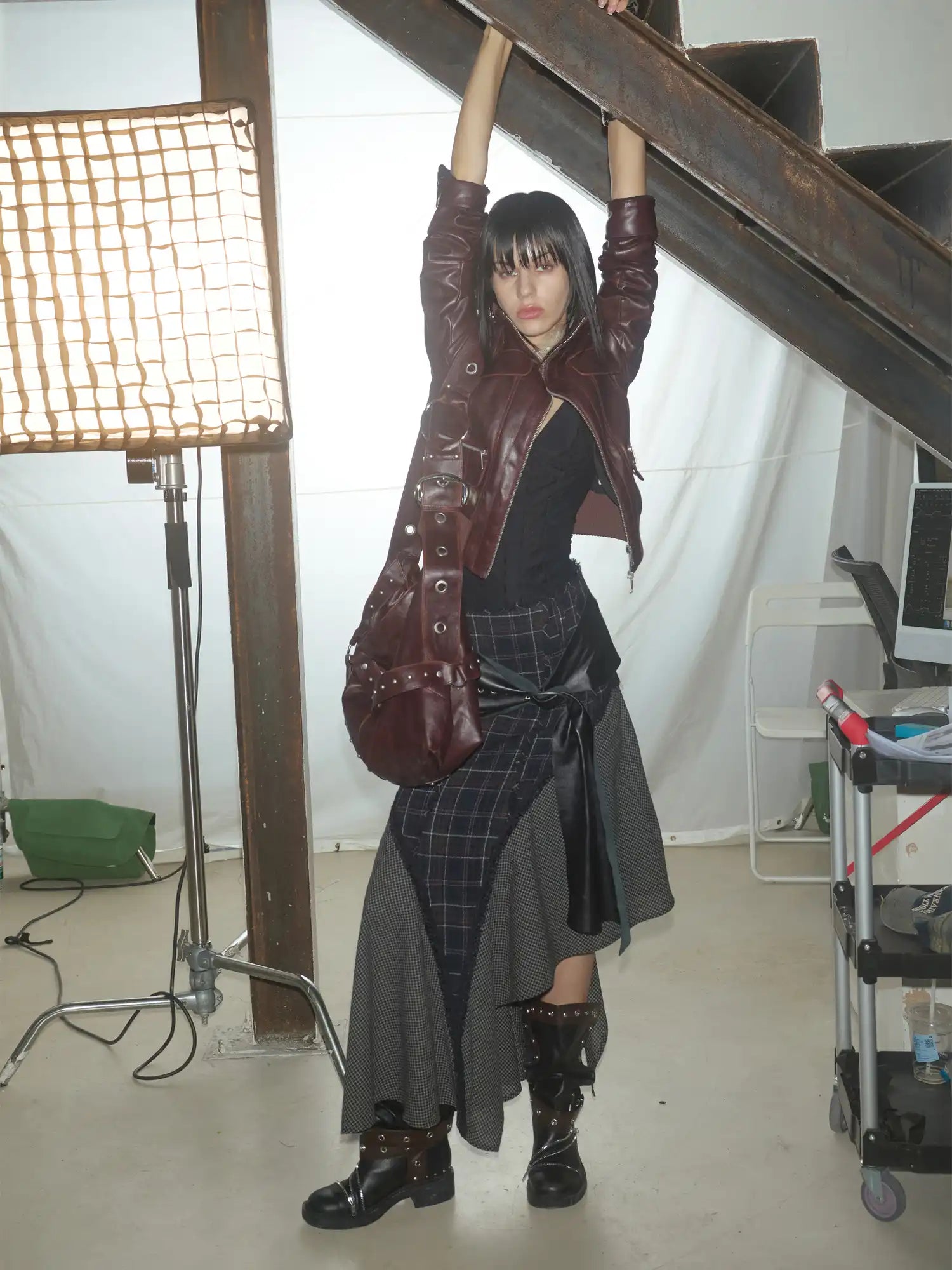 2th Desire Spliced Irregular Skirt | Canton Collective