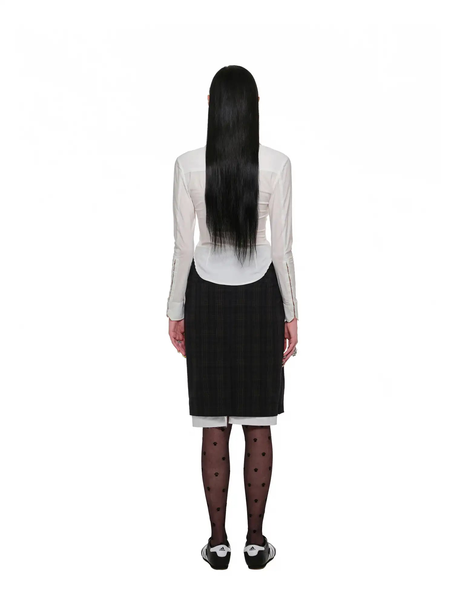 1Jinn Studio Lace-Inset Mock Two-Piece Shirt | Canton Collective