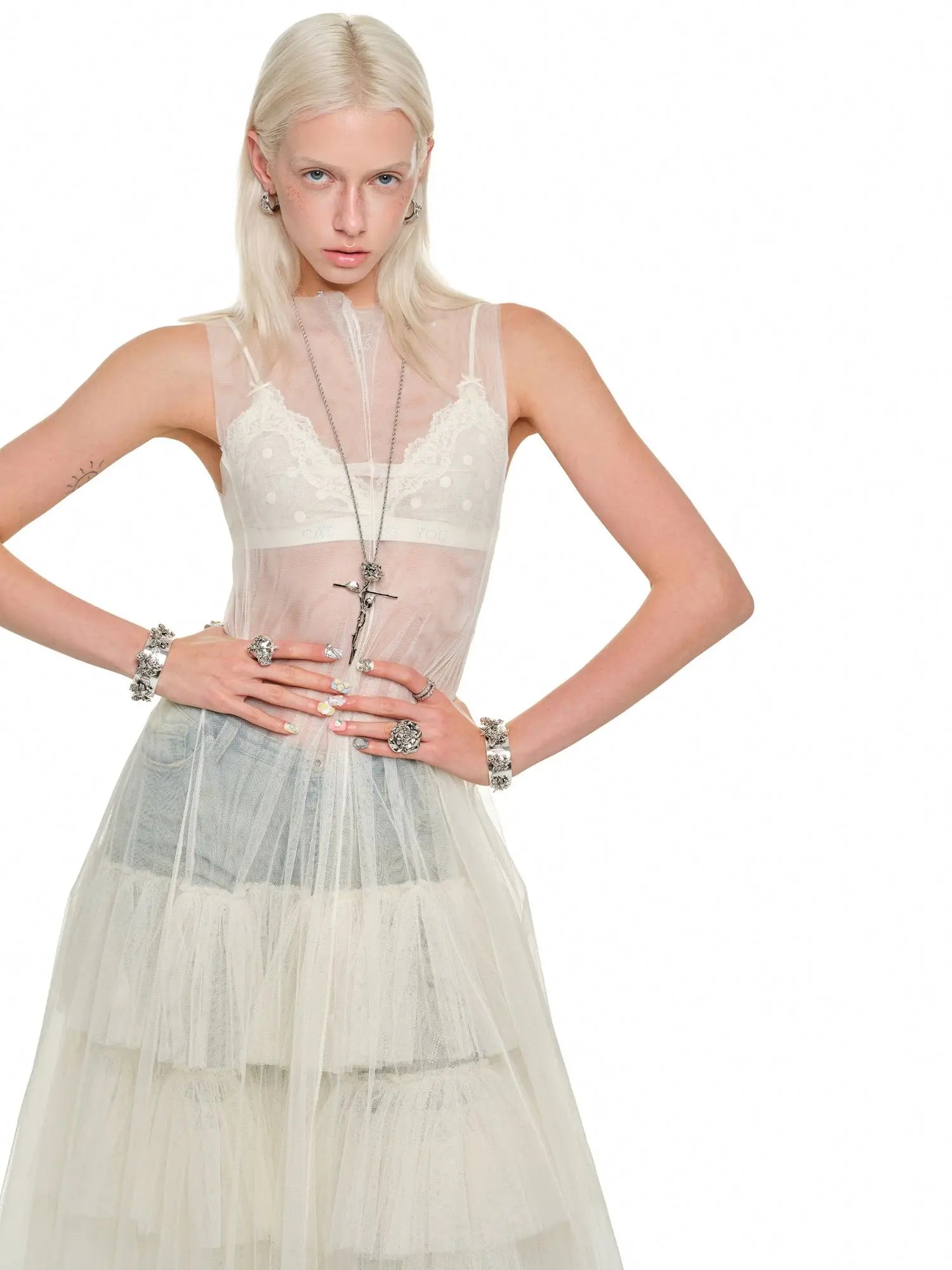 1Jinn Studio Layer Up Mesh Dress | Canton Collective