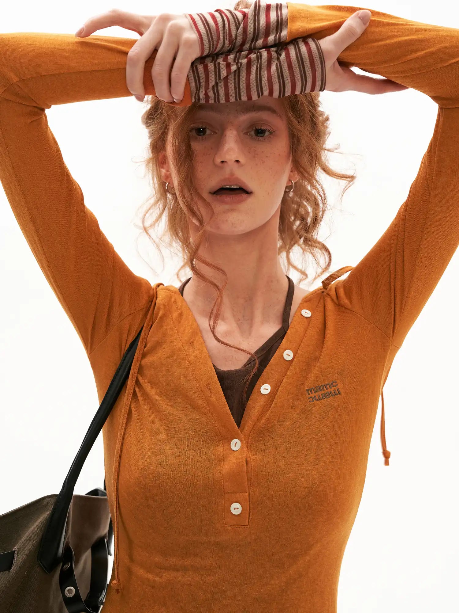 MAMC Layered Hooded Henley Top | Canton Collective
