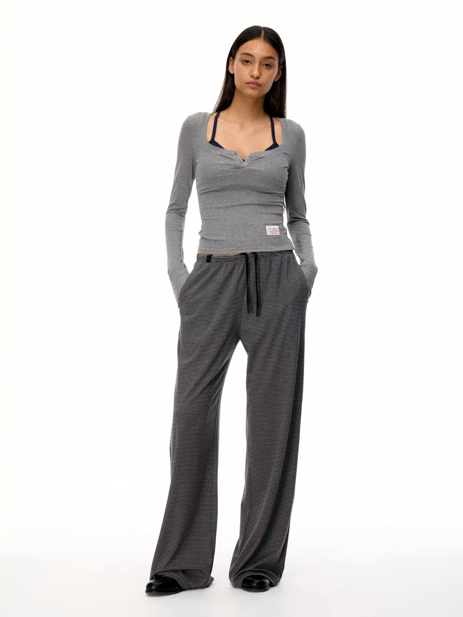 FirstFloor Lazy Style Striped Lounge Pants | Canton Collective