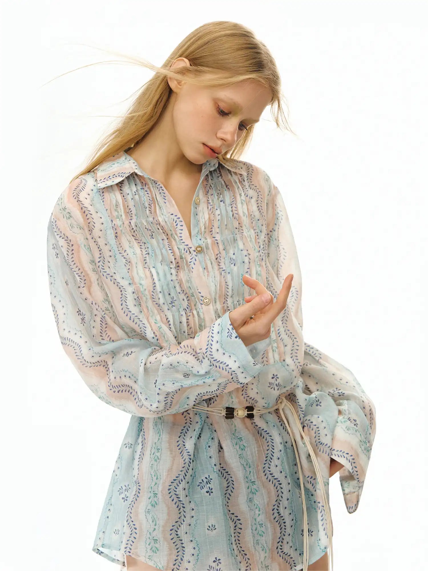 Deleteex Lightweight Floral Pattern Shirt | Canton Collective