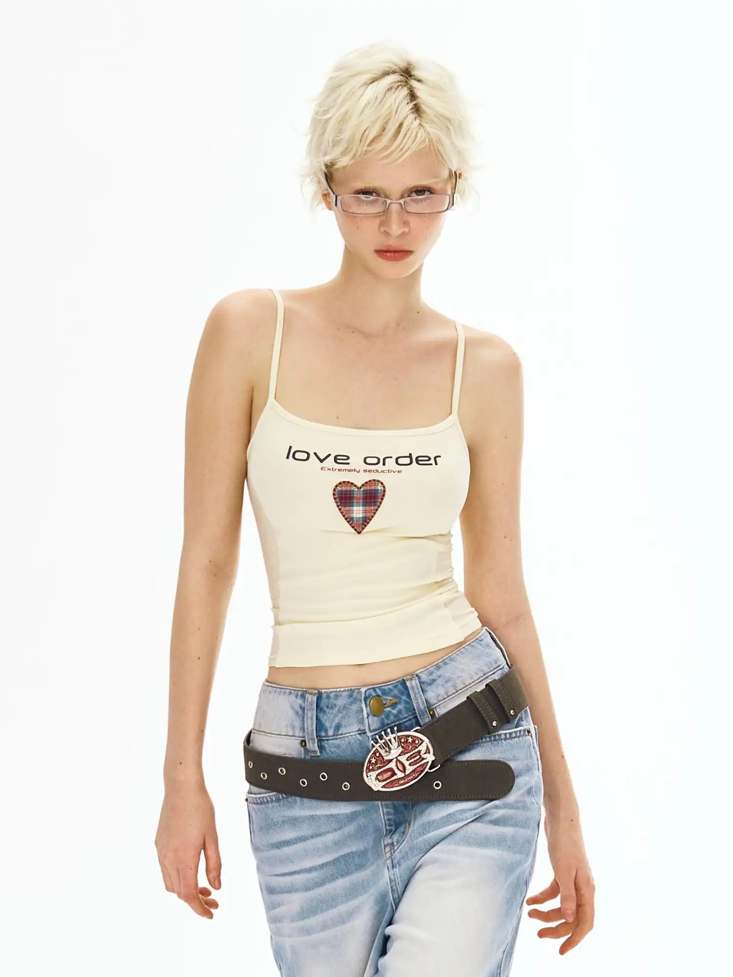 Deleteex LoveOrder Embroidered Cami Top | Canton Collective