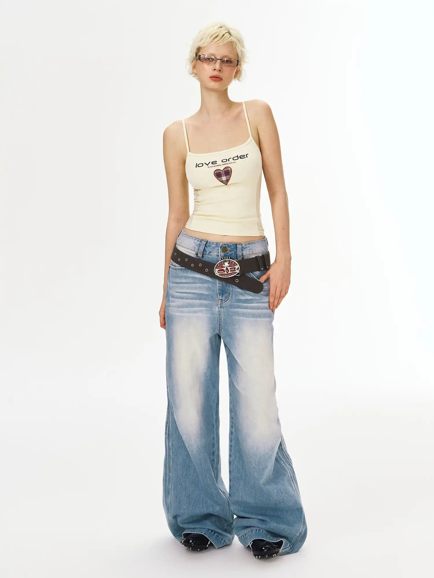 Deleteex LoveOrder Embroidered Cami Top | Canton Collective