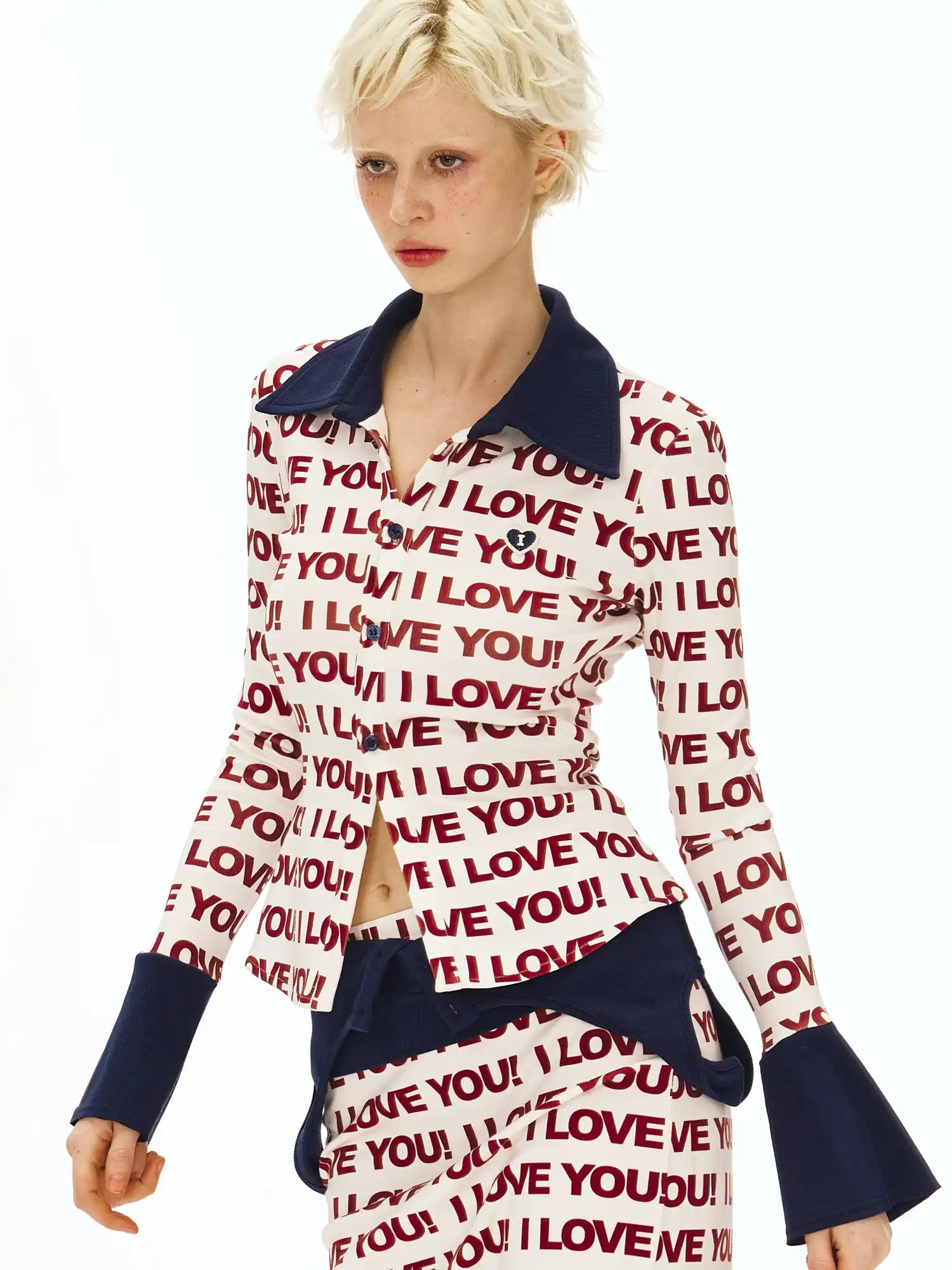 Deleteex Love Message Print Shirt | Canton Collective