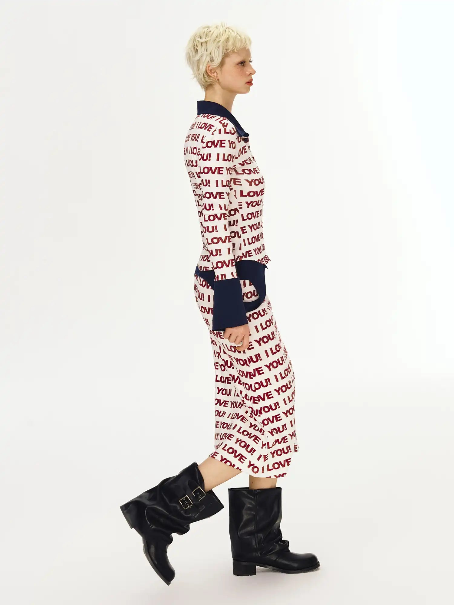 Deleteex Love Message Print Shirt | Canton Collective