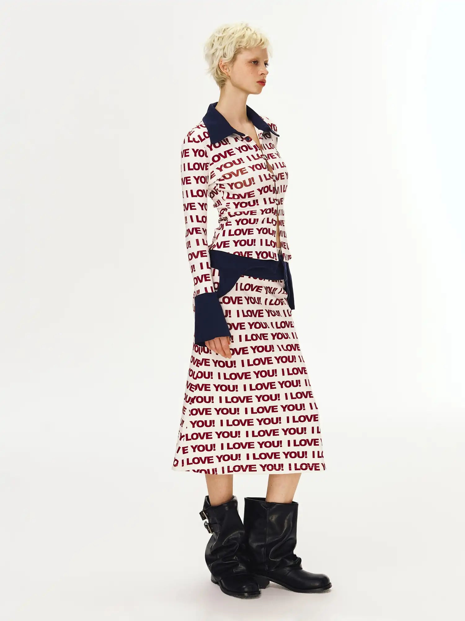 Deleteex Love Message Print Shirt | Canton Collective