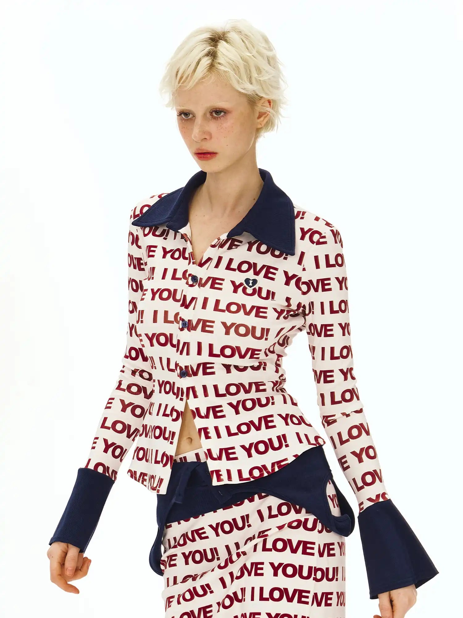Deleteex Love Message Print Shirt | Canton Collective