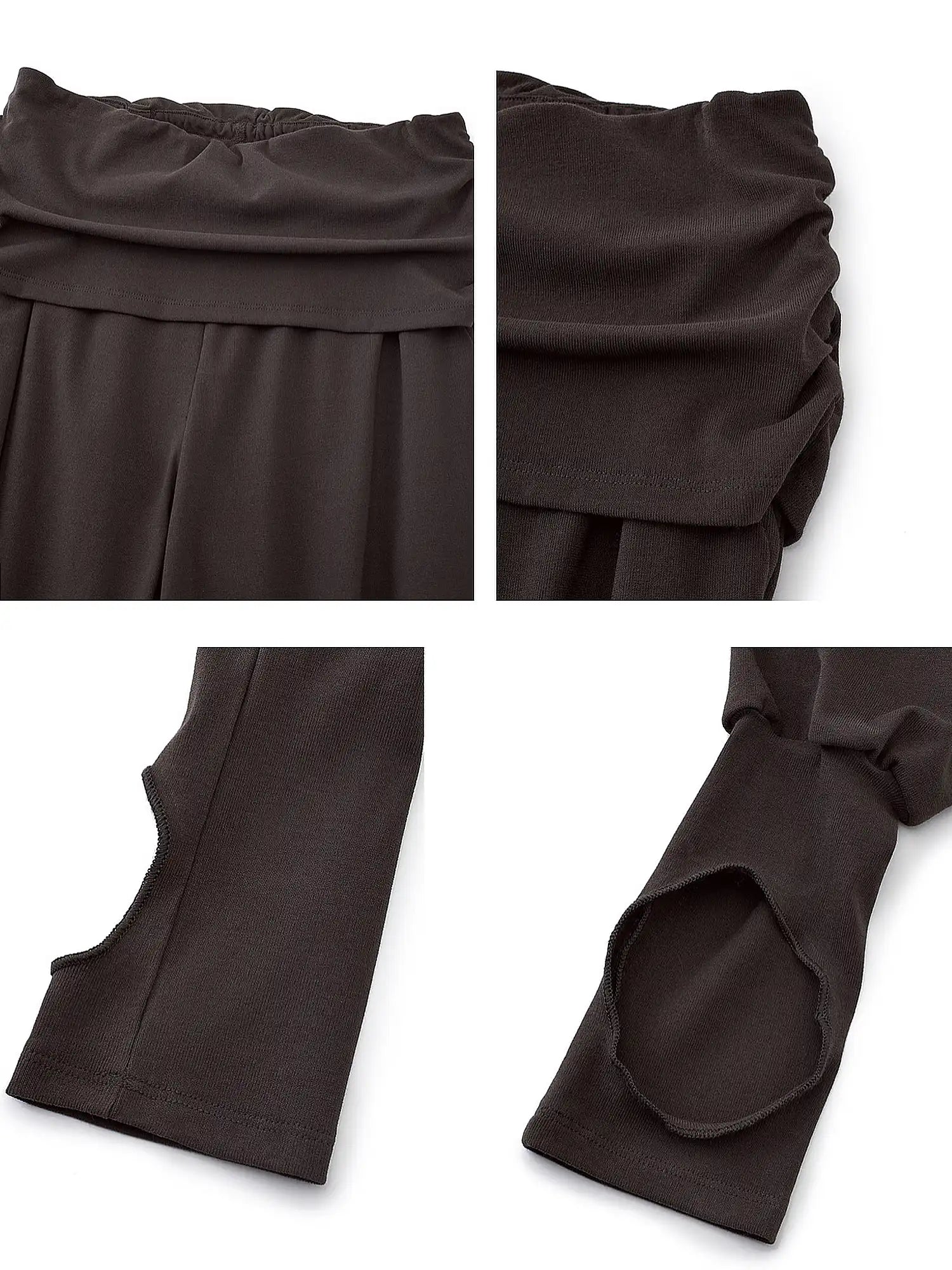 Ayo Low Rise Ruched Foldover Jogger Pants | Canton Collective