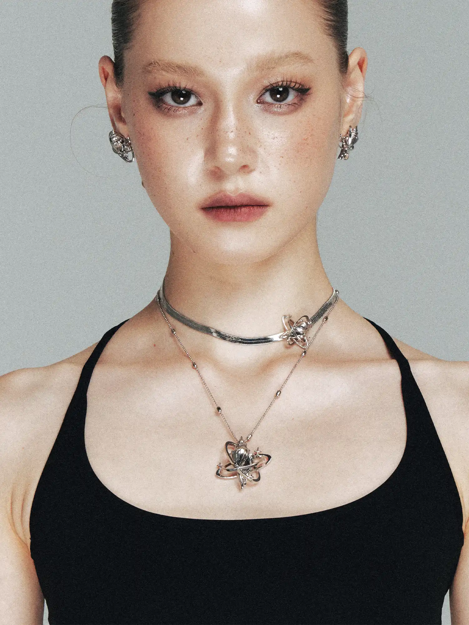 1Jinn M2M Luxury Star Shell Snake Choker | Canton Collective