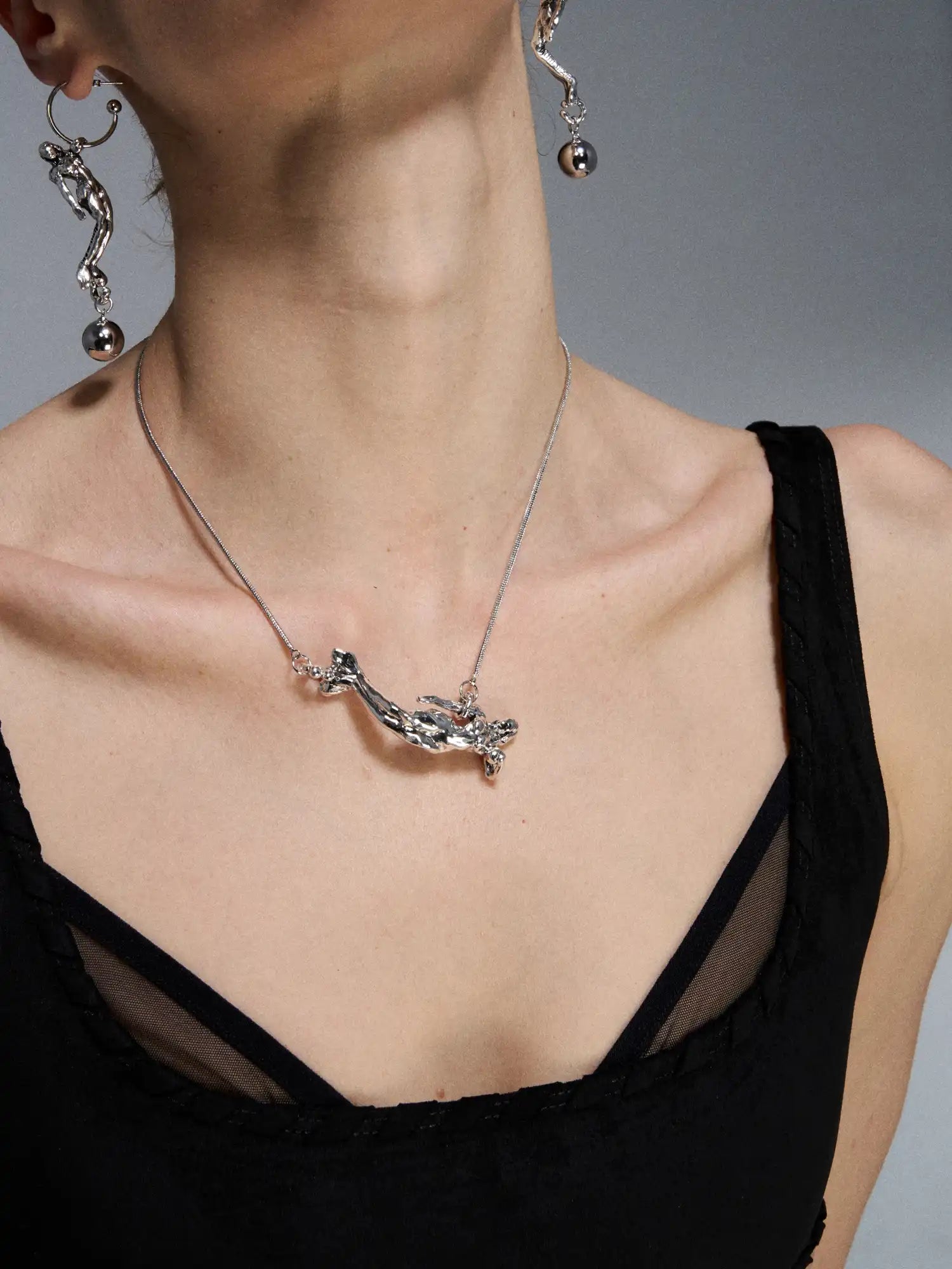 1Jinn M2M Mermaid Snake Bone Choker | Canton Collective