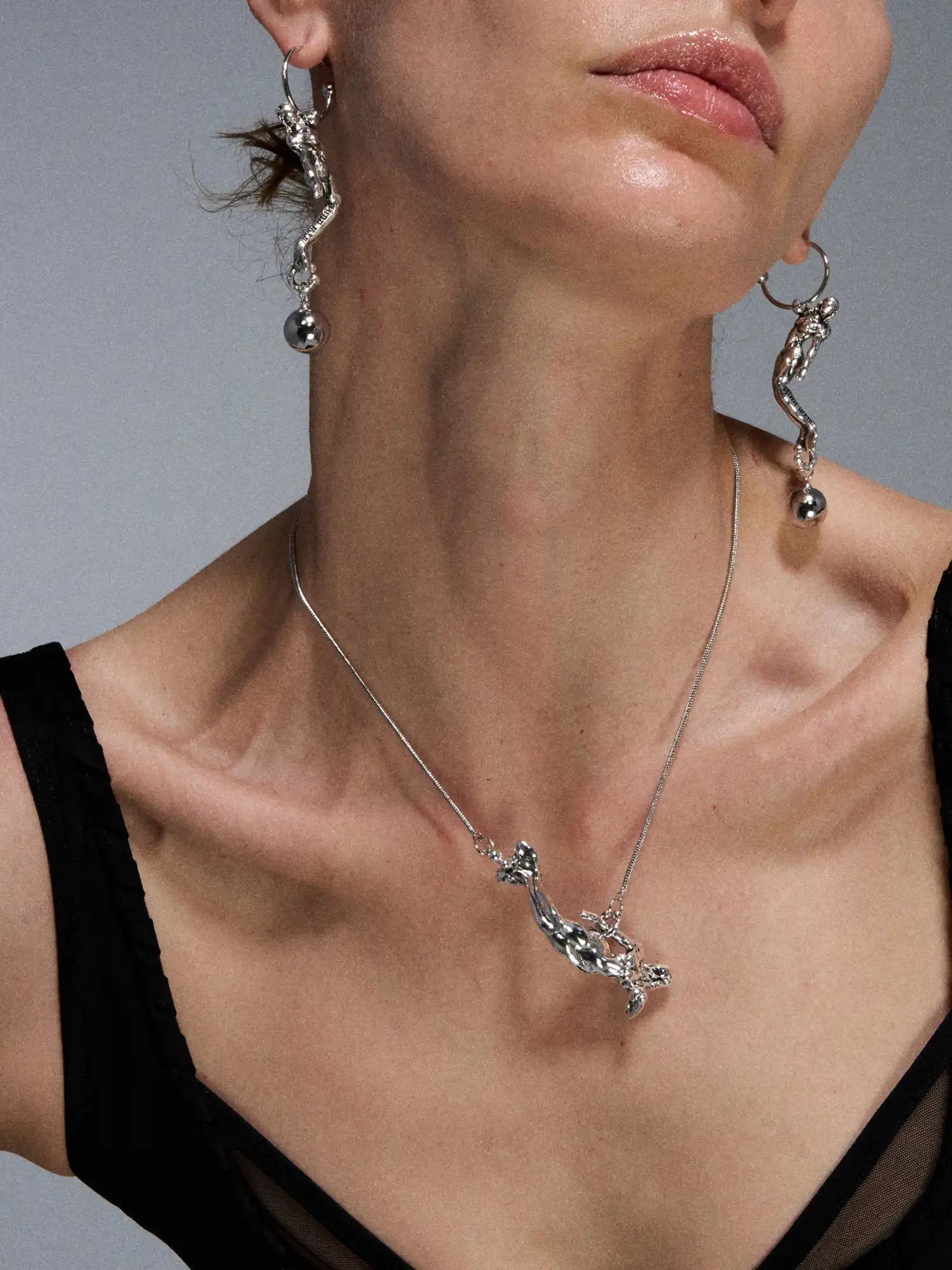 1Jinn M2M Mermaid Snake Bone Choker | Canton Collective