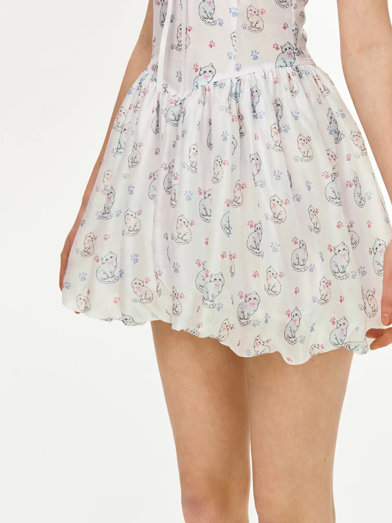 Deleteex Mewo Mewo Bubble Mini Dress | Canton Collective